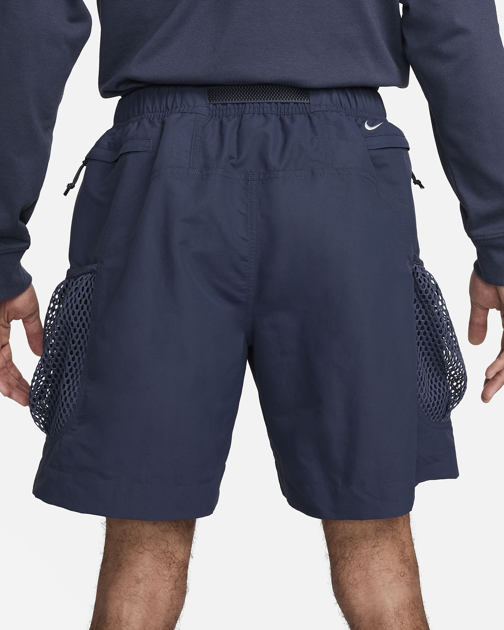 Shorts cargo con estampado para hombre Nike ACG "Snowgrass" - Trueno azul/Blanco cumbre