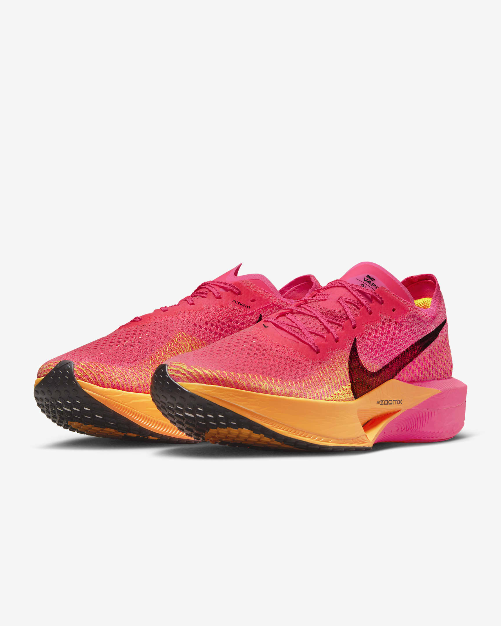 Chaussure de course sur route Nike Vaporfly 3 pour homme - Hyper Pink/Laser Orange/Noir