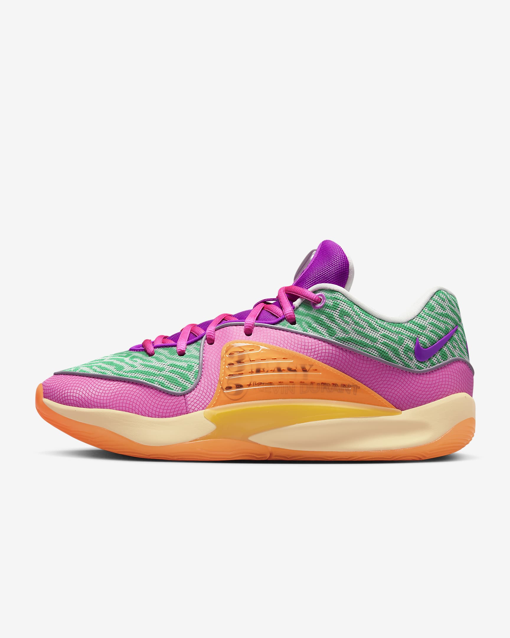 KD16 ASW Basketball Shoes - Stadium Green/Barely Green/Playful Pink/Hyper Violet