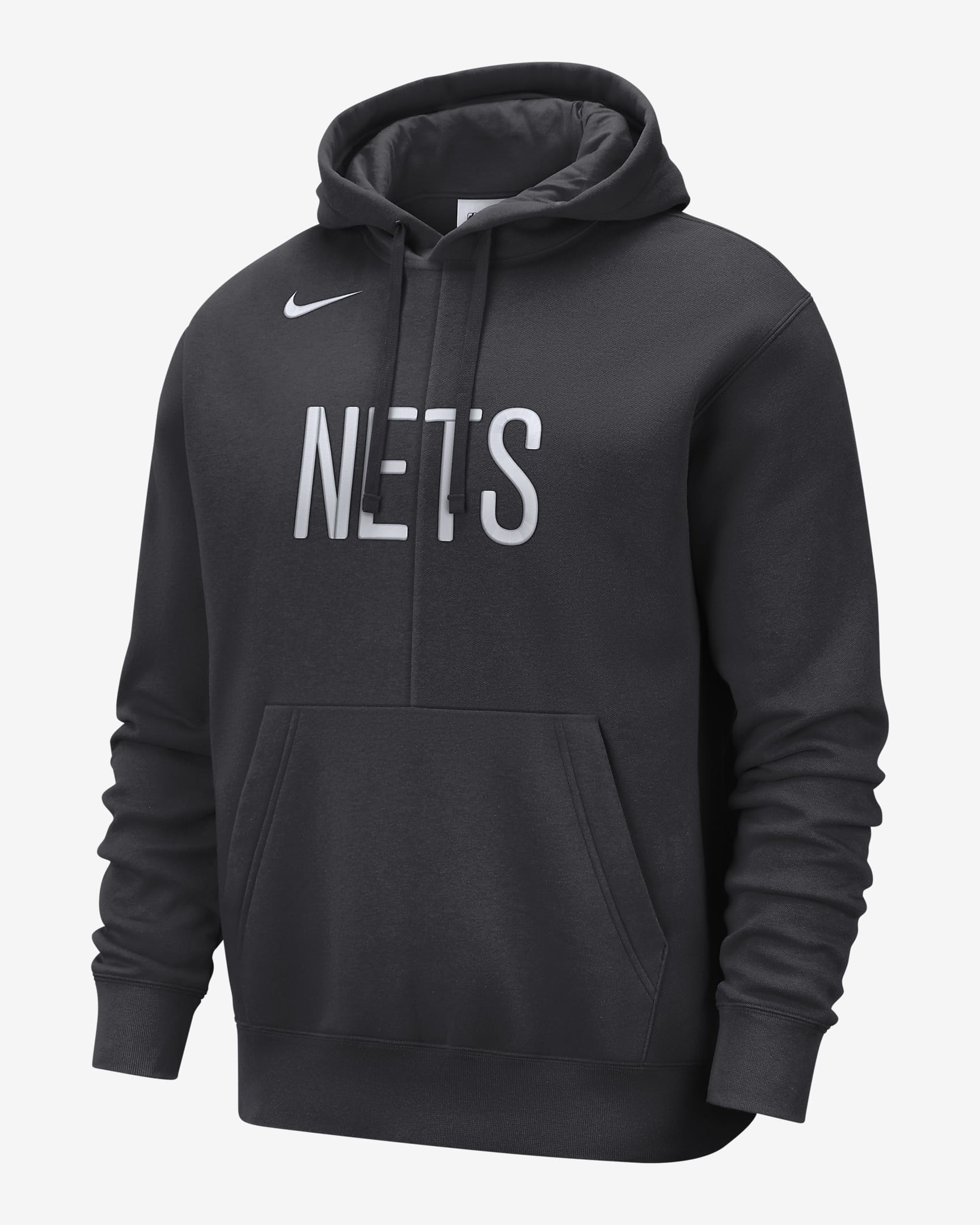 Brooklyn Nets Courtside Men's Nike NBA Fleece Pullover Hoodie. Nike SE