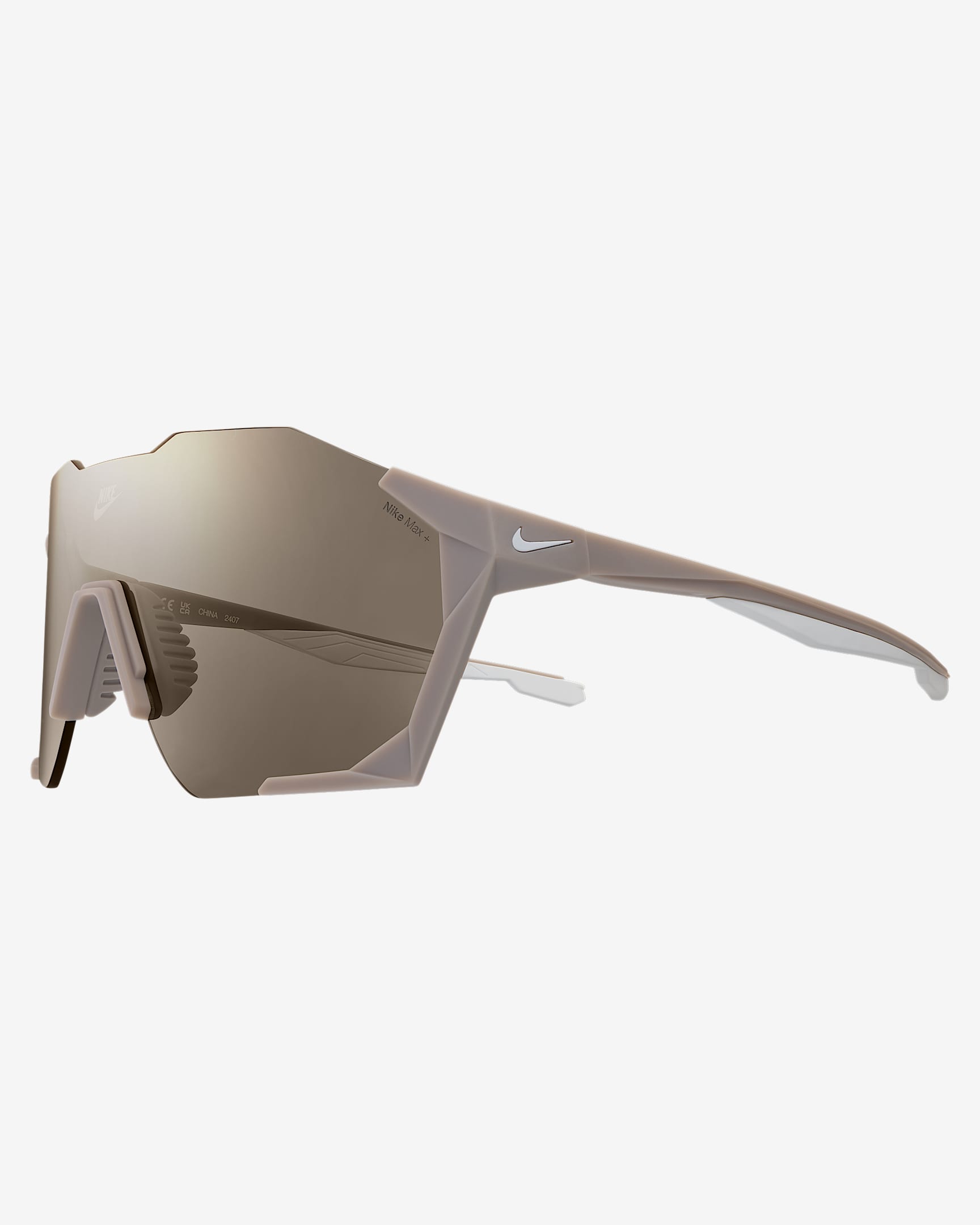 Nike Charged Shield Sunglasses - College Grey/White