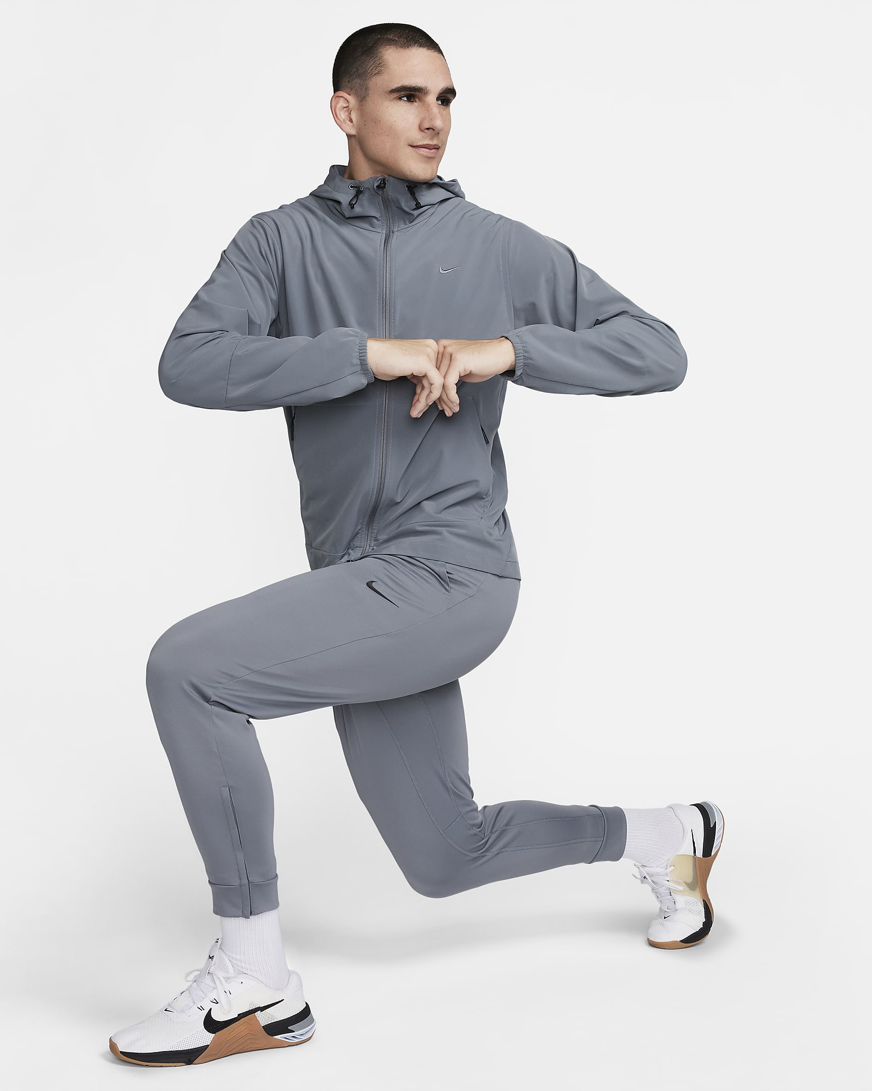 Nike Unlimited Men's Water-Repellent Hooded Versatile Jacket. Nike BE
