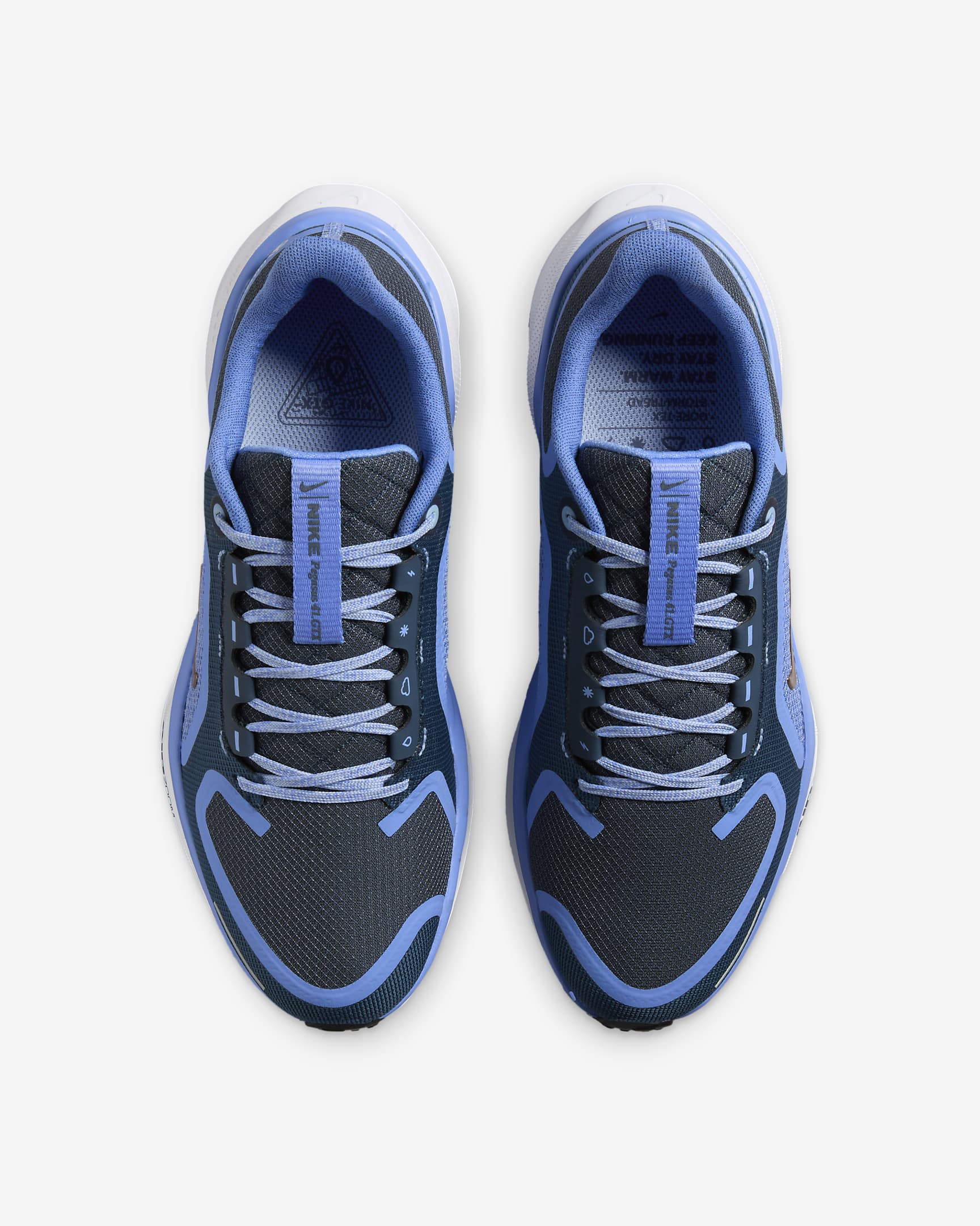Nike Pegasus 41 GORE-TEX Women's Waterproof Road Running Shoes - Cobalt Bliss/Armoury Navy/Royal Pulse/Metallic Red Bronze