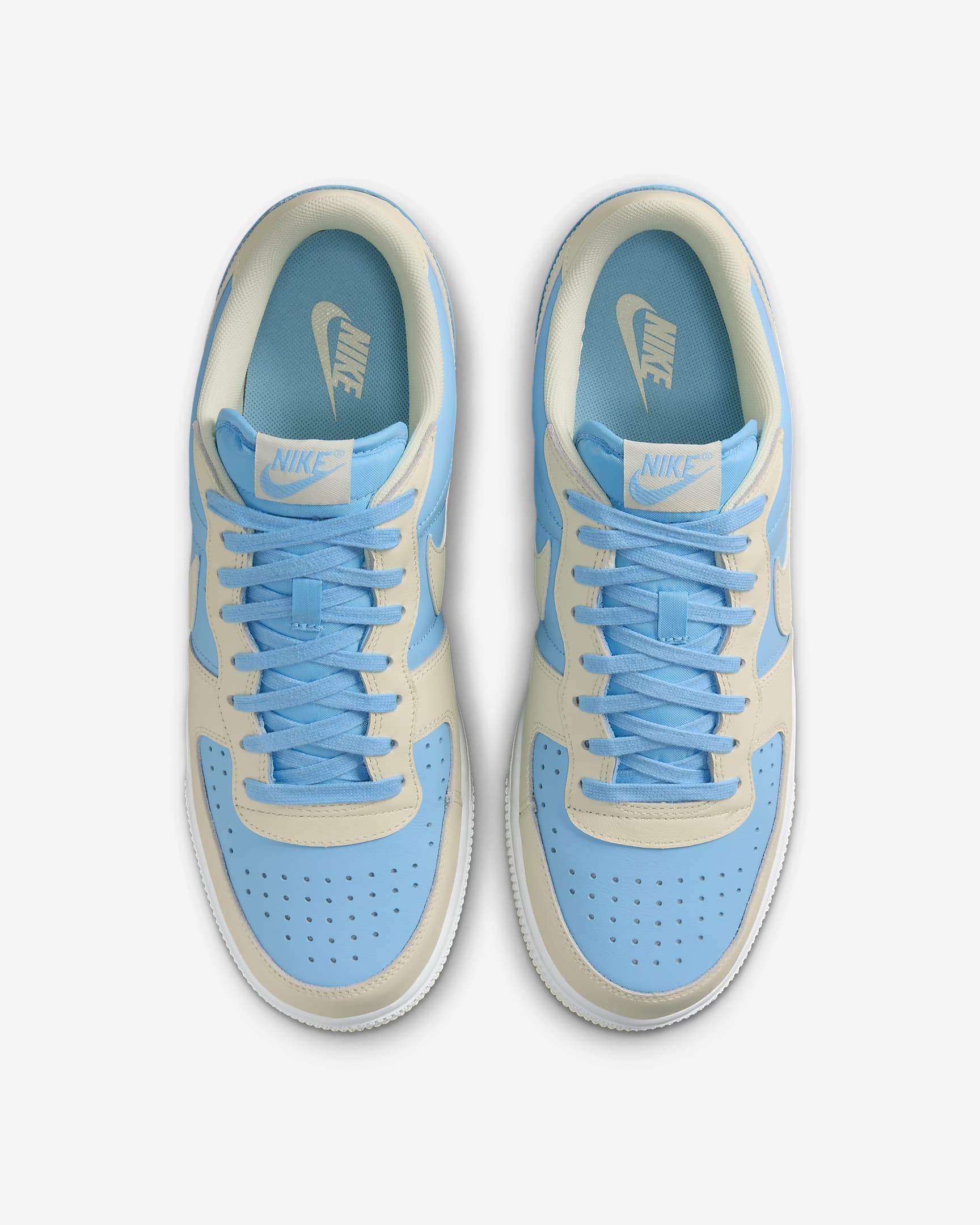 Nike Terminator Low Men's Shoes - Aquarius Blue/White/Coconut Milk