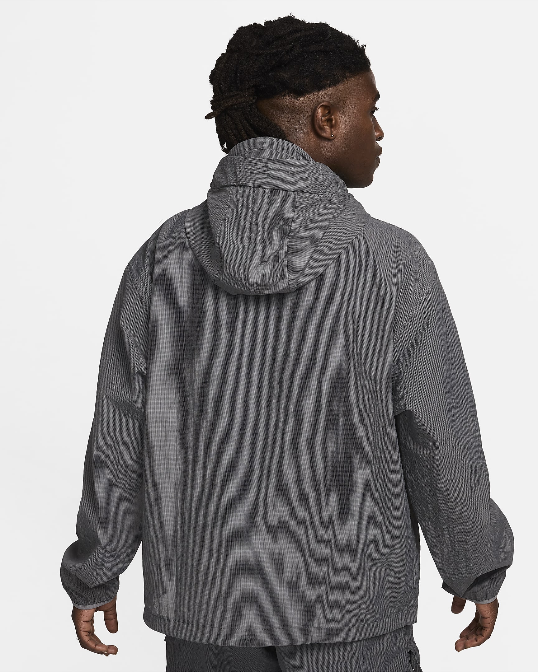 Nike Sportswear Tech Pack vevd pullover til herre - Iron Grey/Iron Grey