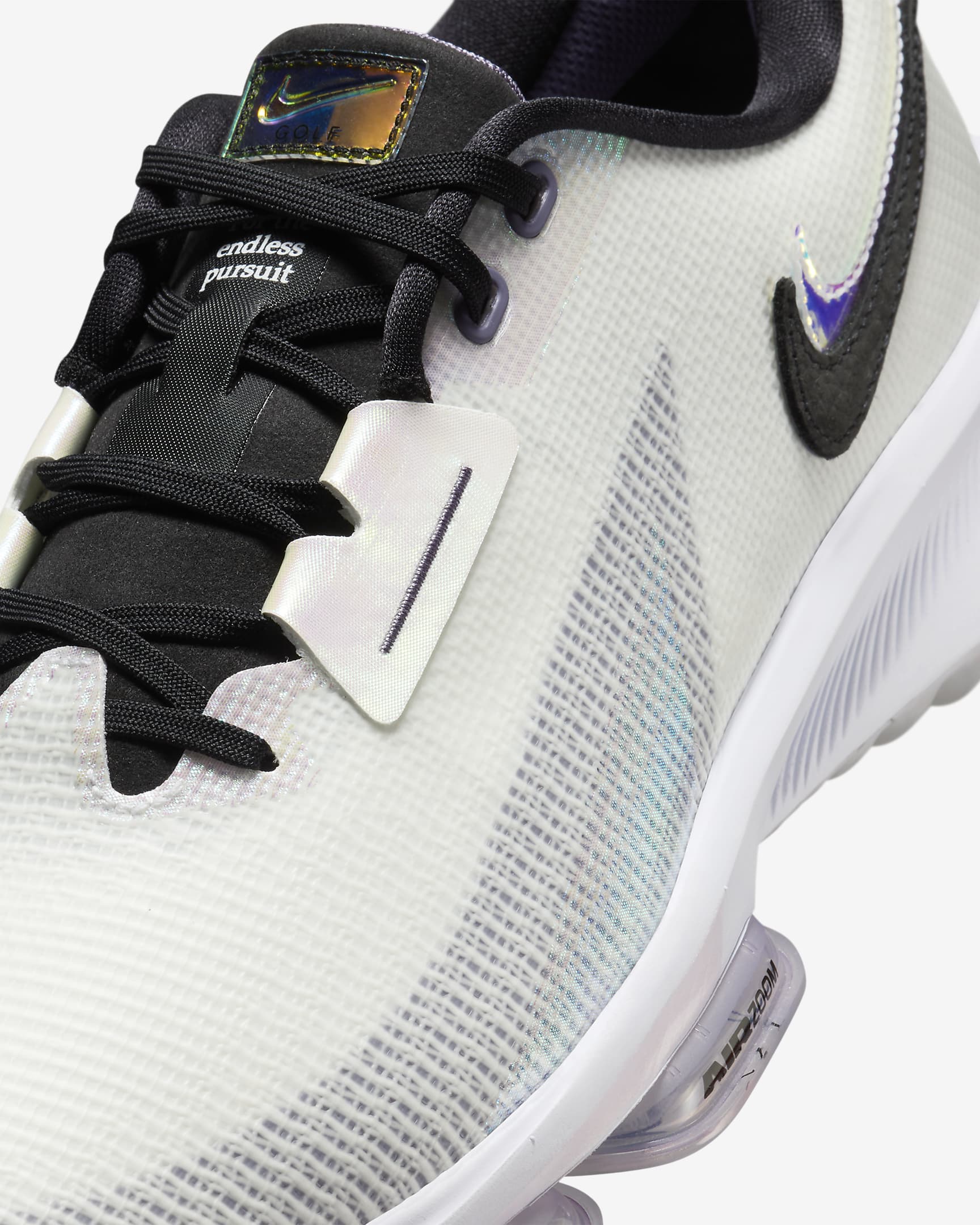 Nike Air Zoom Infinity Tour NRG 高爾夫鞋 (寬) - Summit White/Daybreak/白色/黑色