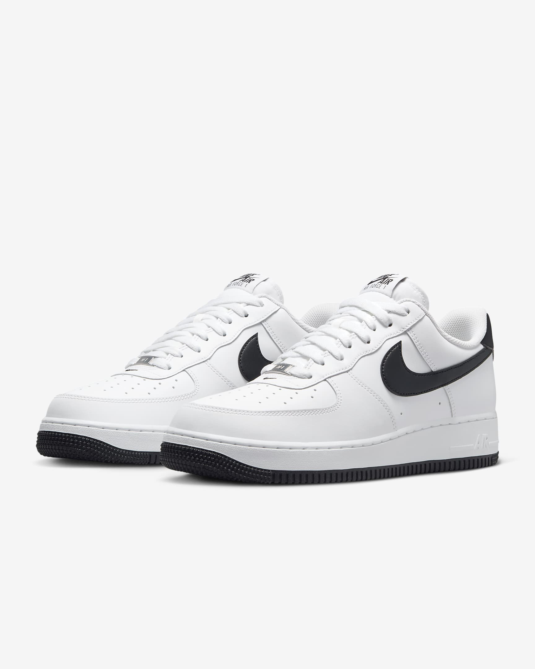 Nike Air Force 1 '07 Men's Shoes - White/White/Black