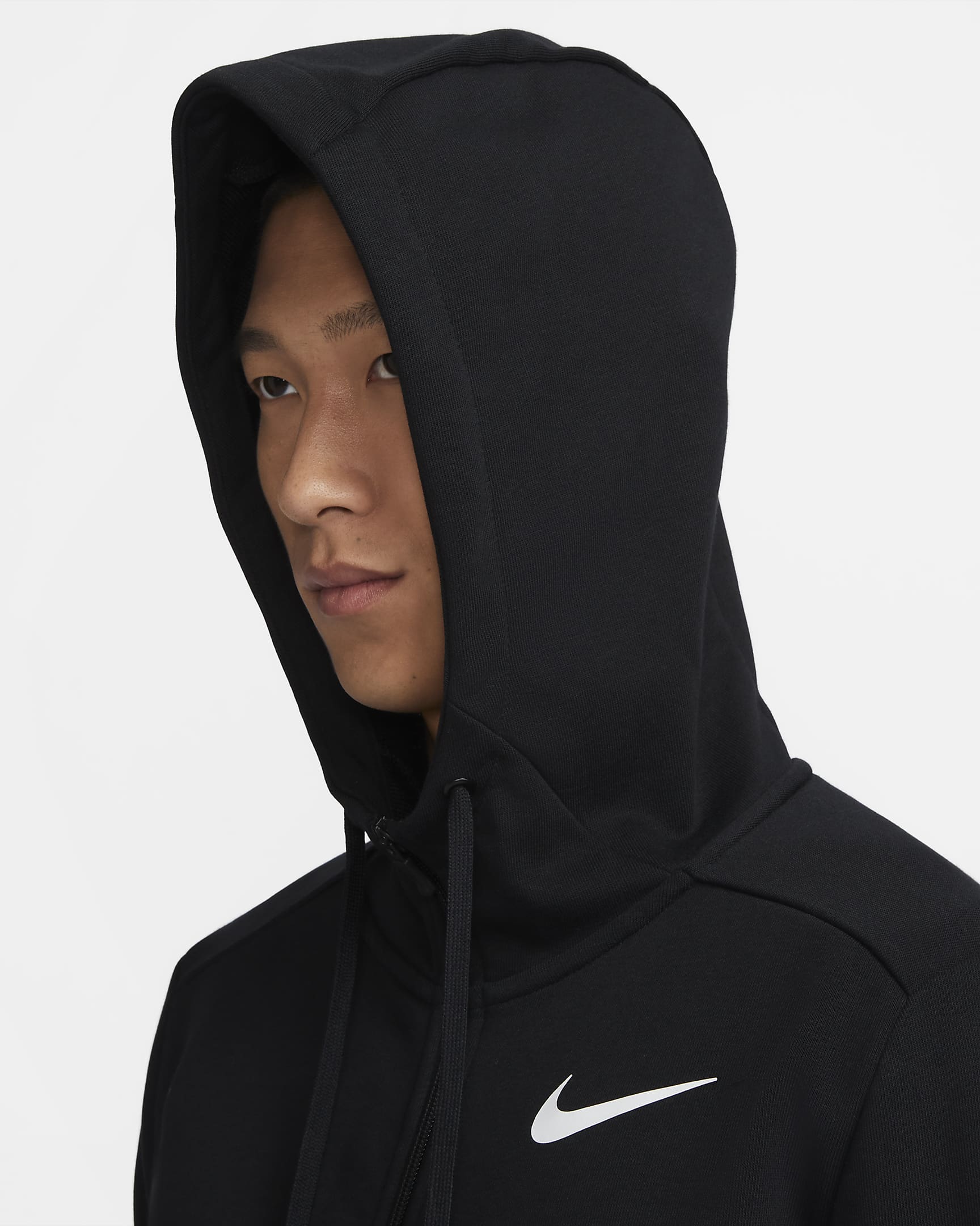 Nike Dri-FIT Men's Fleece Full-Zip Fitness Hoodie. Nike PH