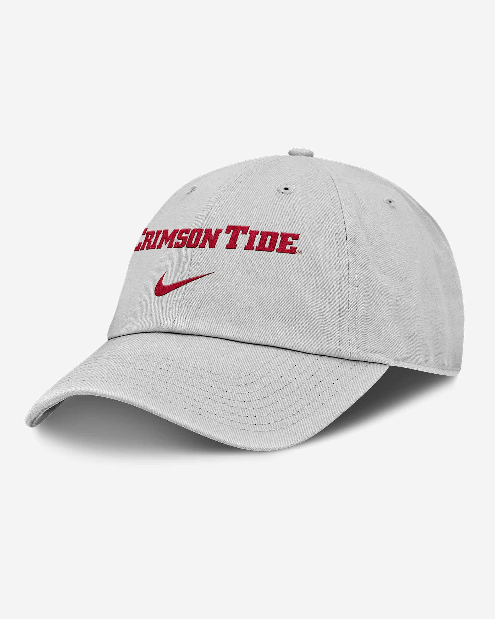 Alabama Off-Field Club Gameday Men's Nike College Adjustable Hat - Grey