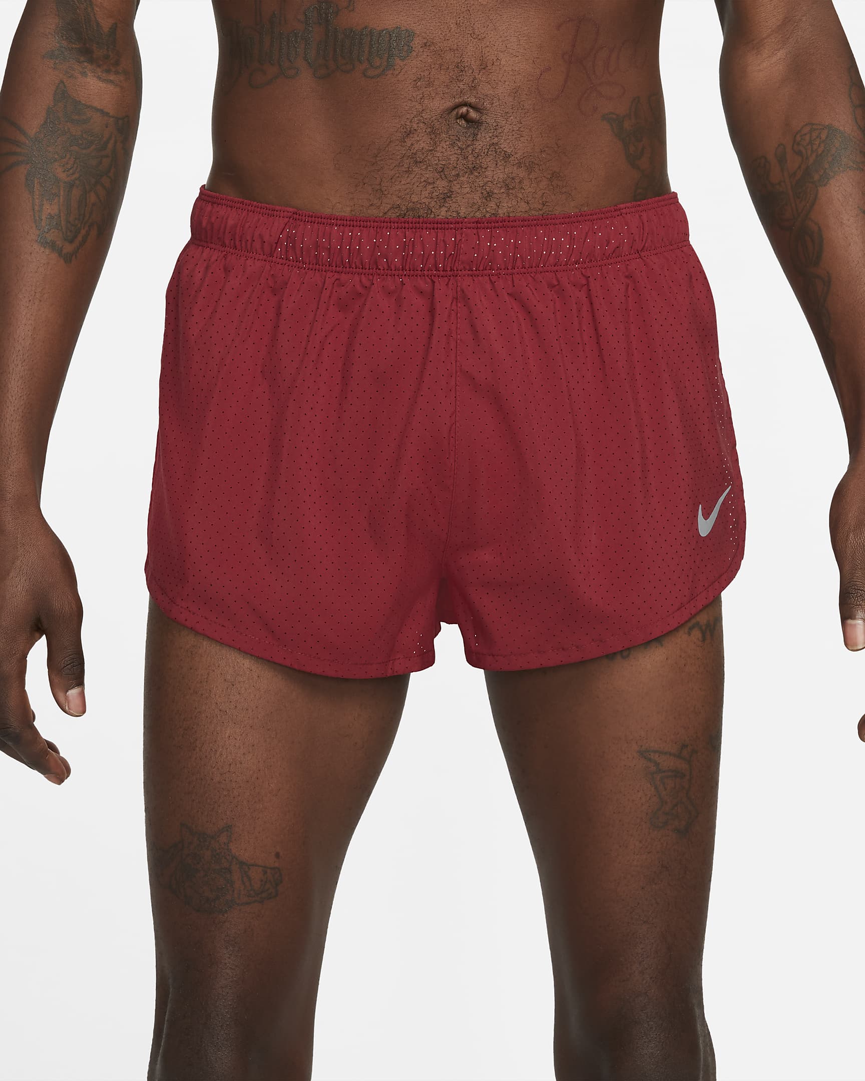 Nike DriFIT Fast Men's 2" BriefLined Racing Shorts.