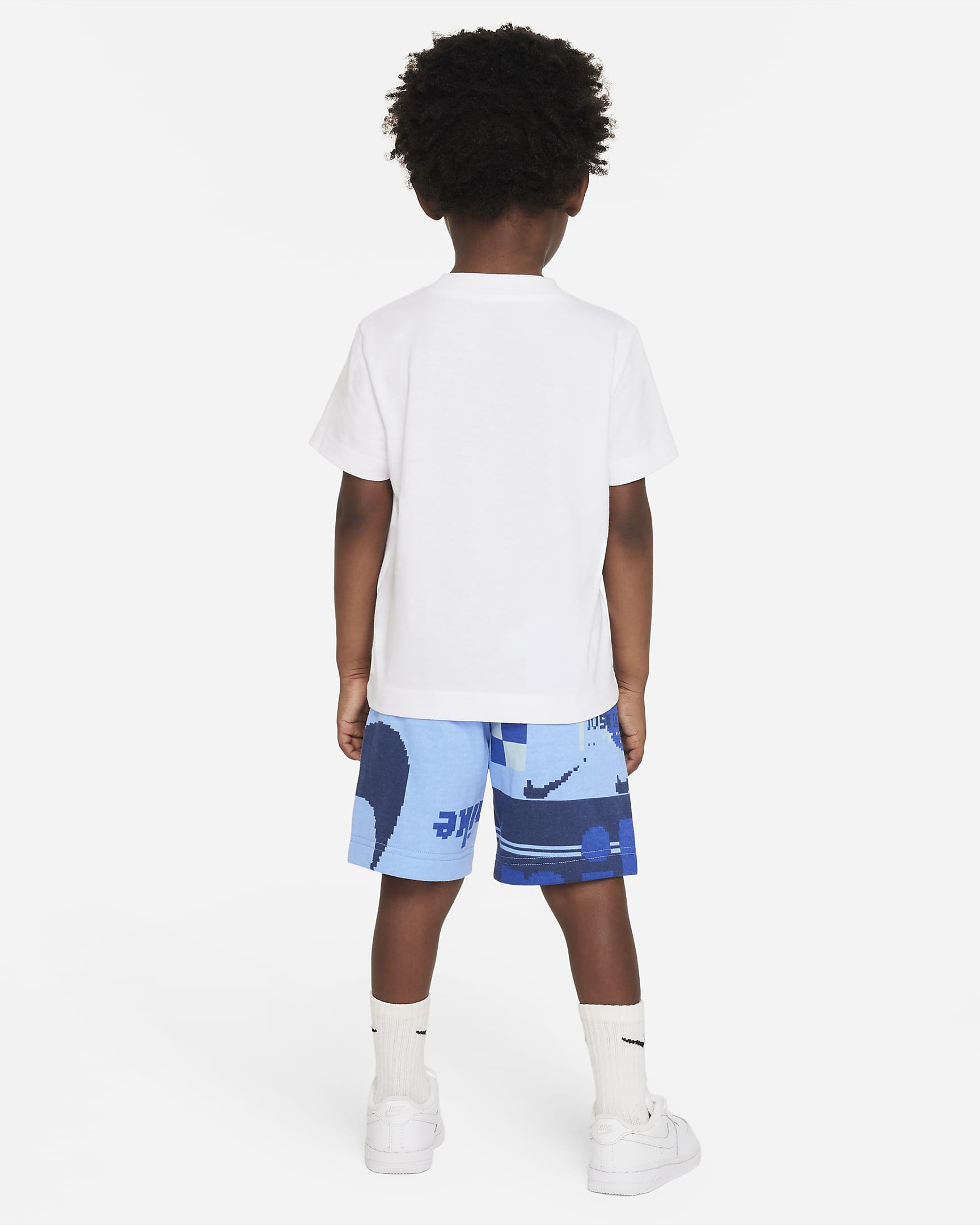 Nike Sportswear Club Lifestyle Shorts Set Toddler 2-Piece Set - University Blue