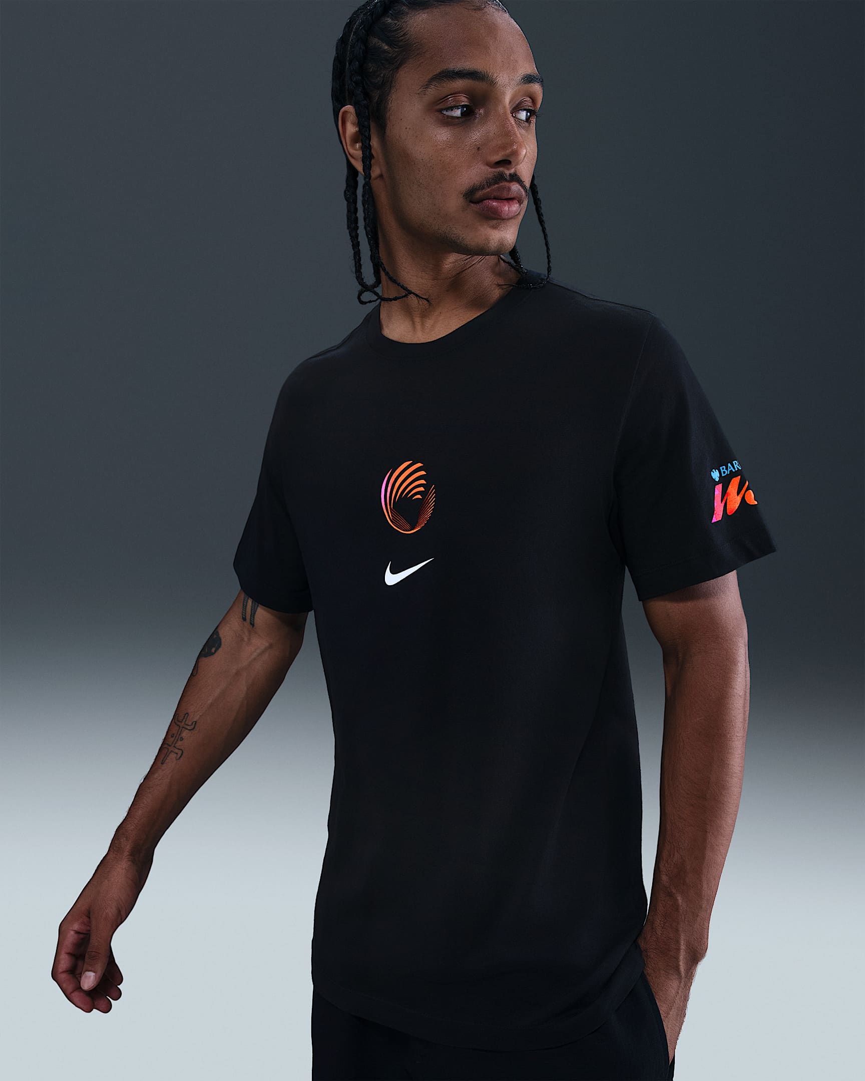 WSL Men's Nike Football T-Shirt - Black