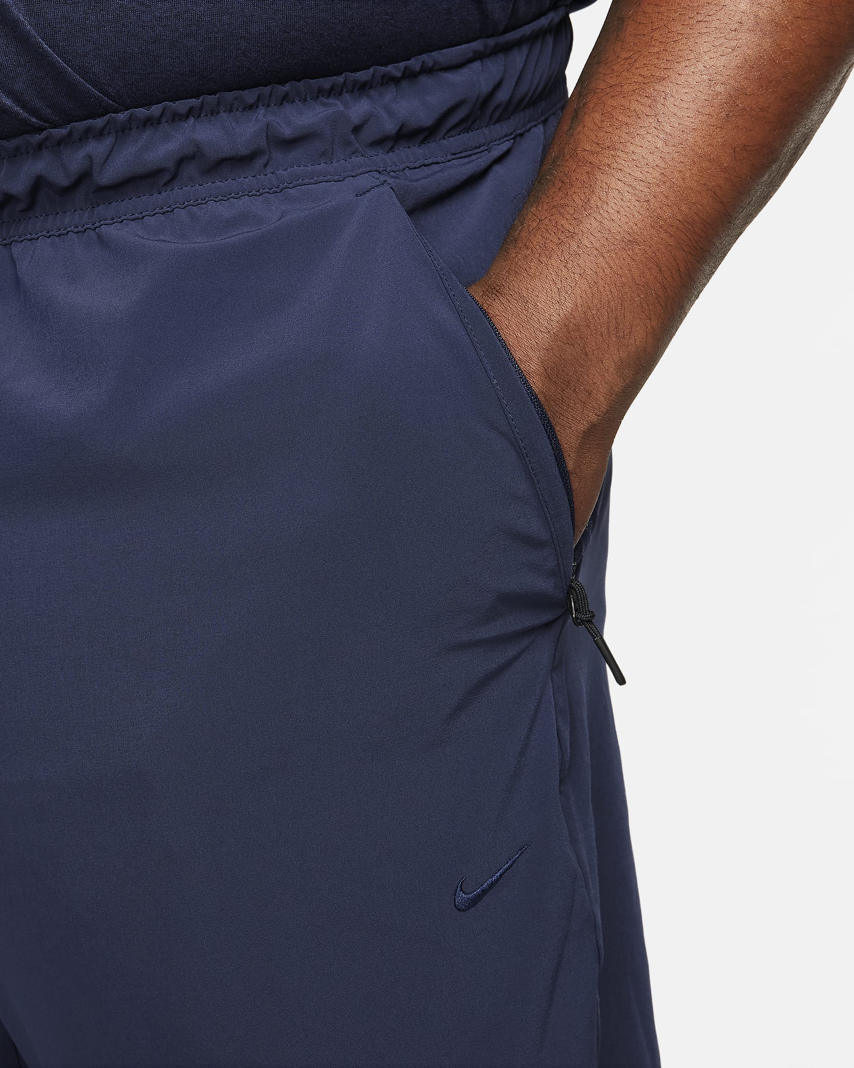 Nike Unlimited Men's Dri-FIT Zippered Cuff Versatile Pants - Obsidian/Black/Obsidian