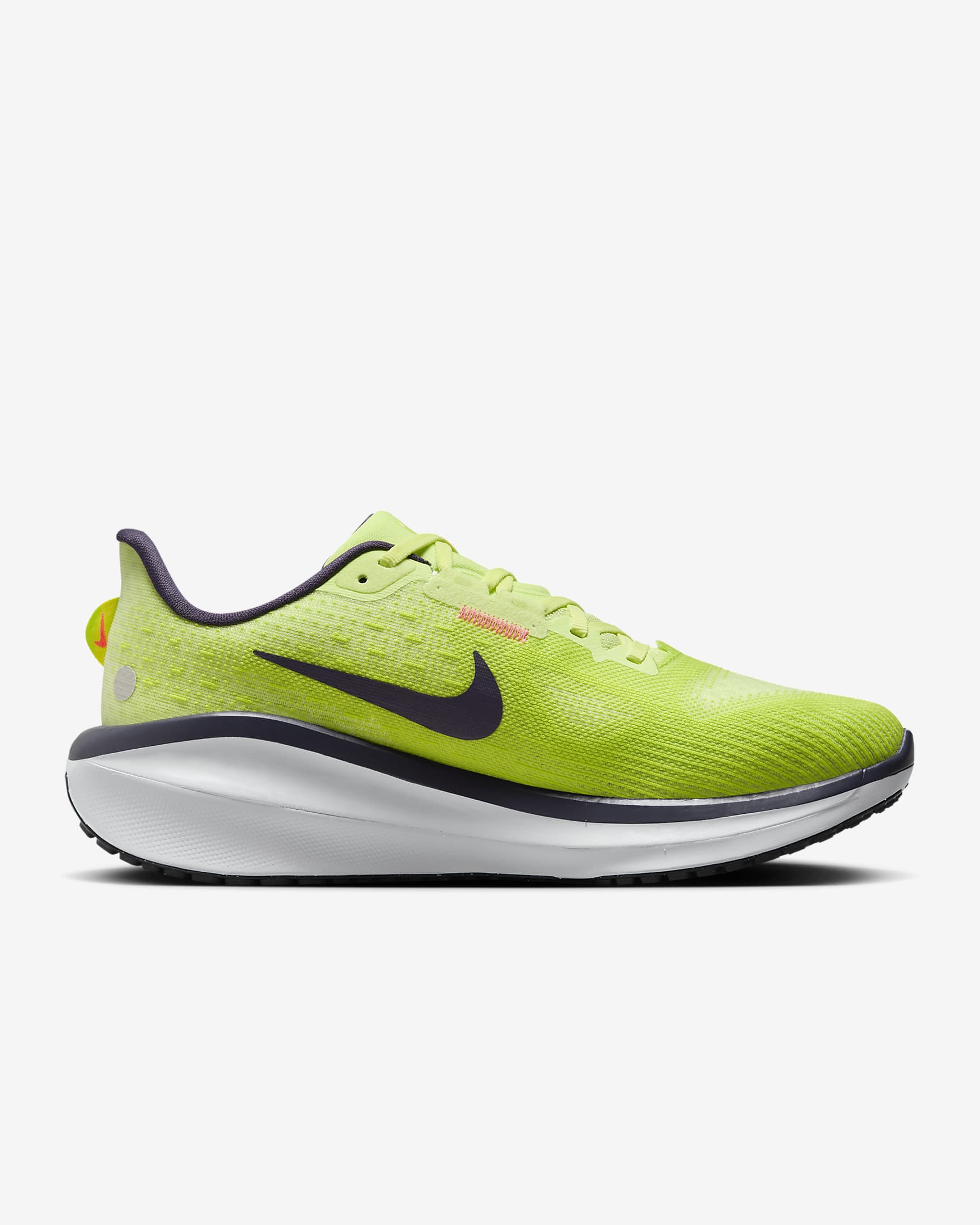 Nike Vomero 17 Women's Road Running Shoes - Cyber/Light Lemon Twist/Pure Platinum/Dark Raisin