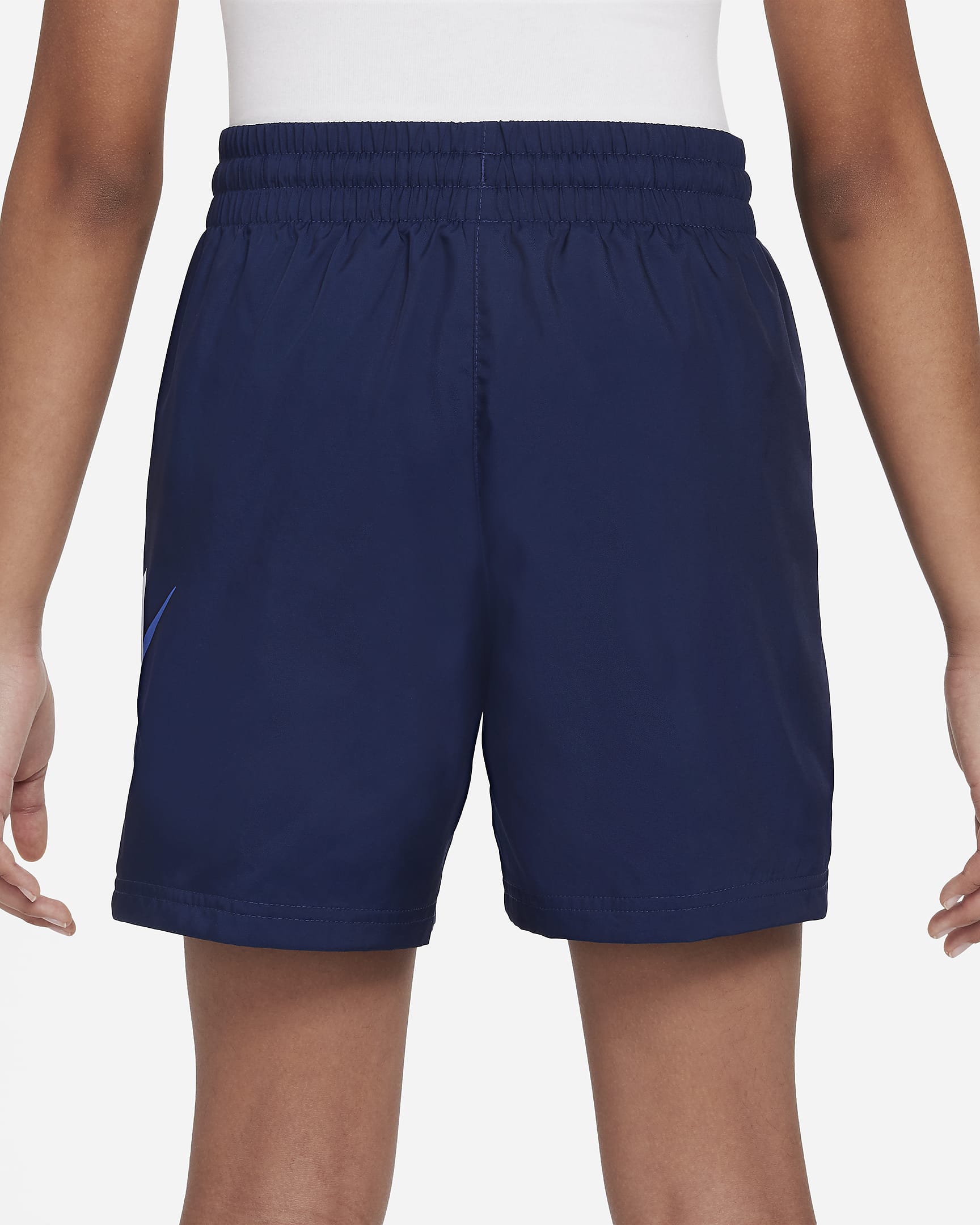 Nike Sportswear Big Kids' Woven Shorts - Midnight Navy