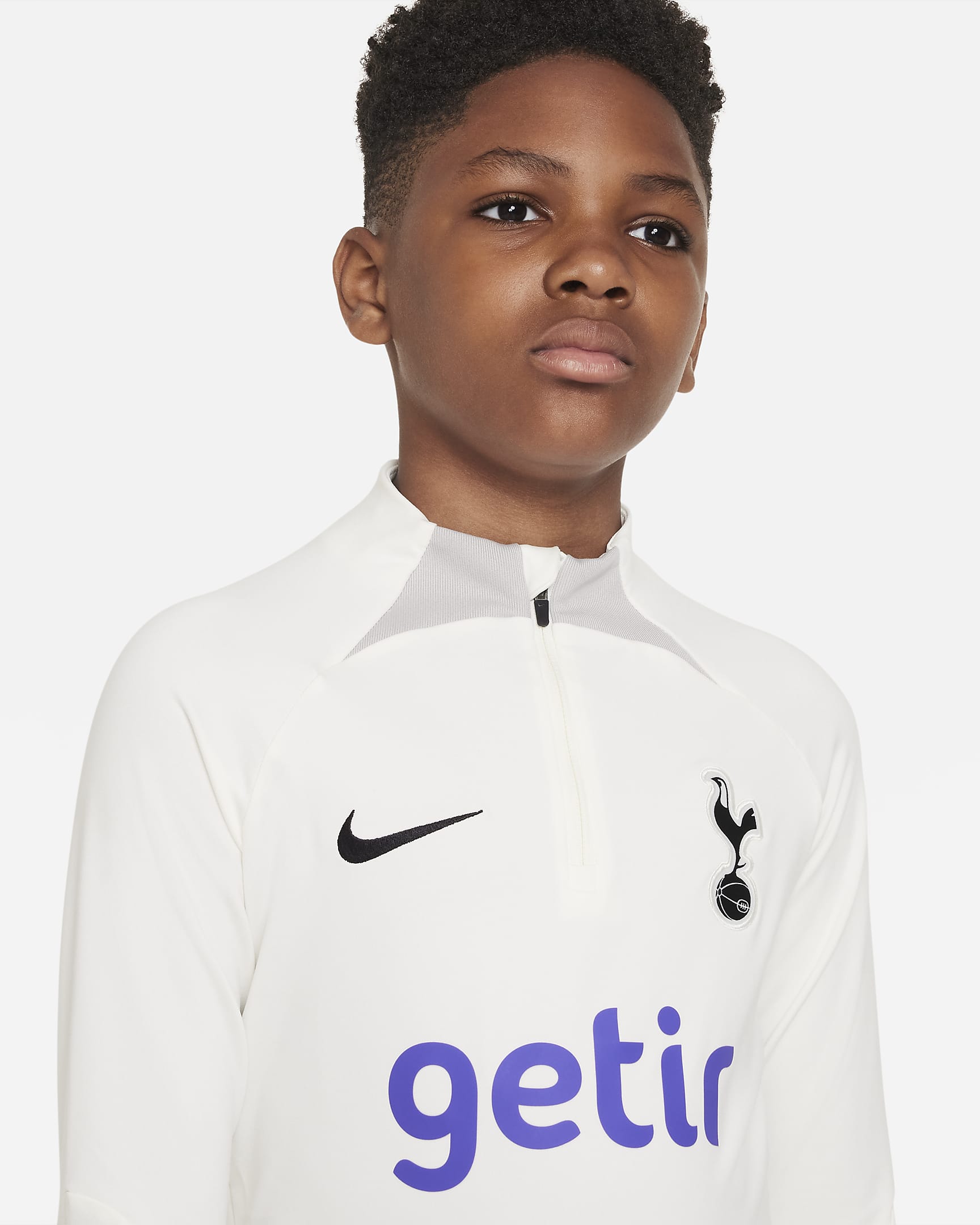 Tottenham Hotspur Older Kids' Nike Dri-FIT Strike Football Drill Top ...