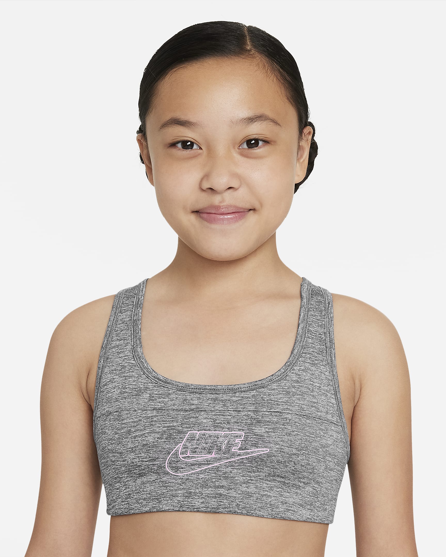 Nike Dri-FIT Swoosh Big Kids' (Girls') Sports Bra. Nike.com