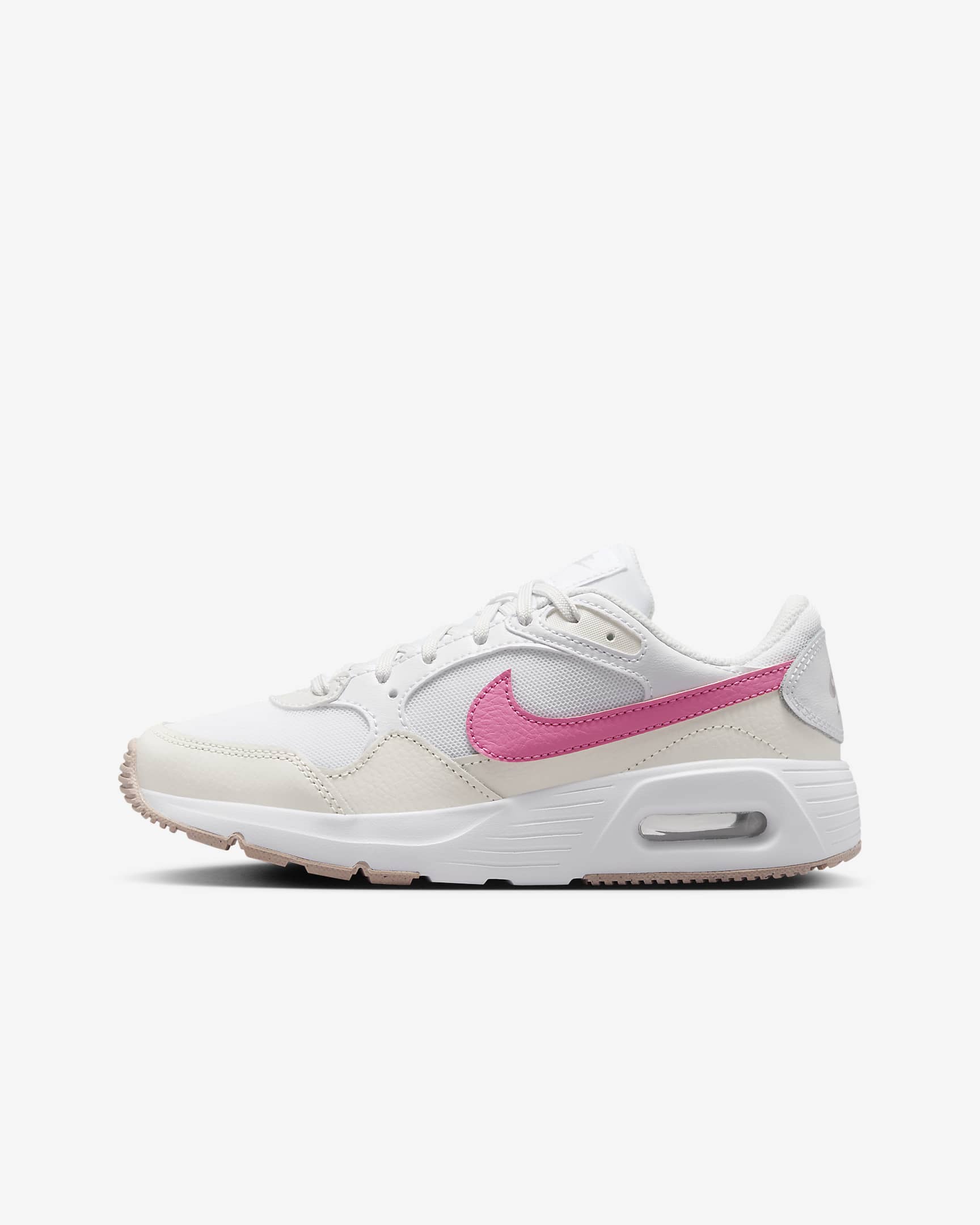 Nike Air Max SC Older Kids' Shoe - White/Phantom/Platinum Violet/Playful Pink