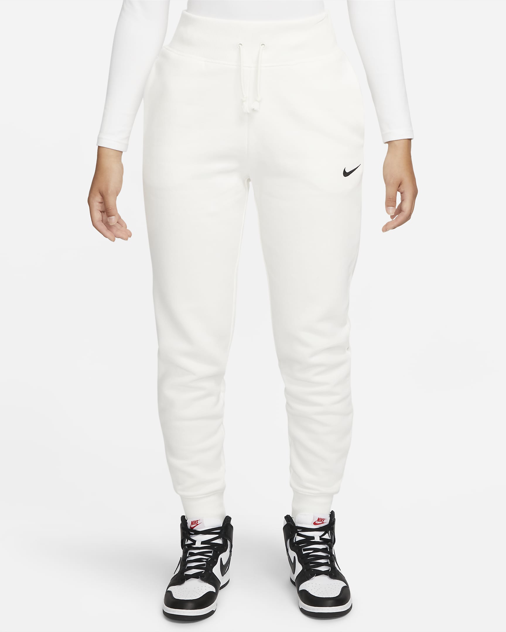 Save .03 on Nike Sportswear Phoenix Fleece Women’s High-Waisted Joggers @ Nike US