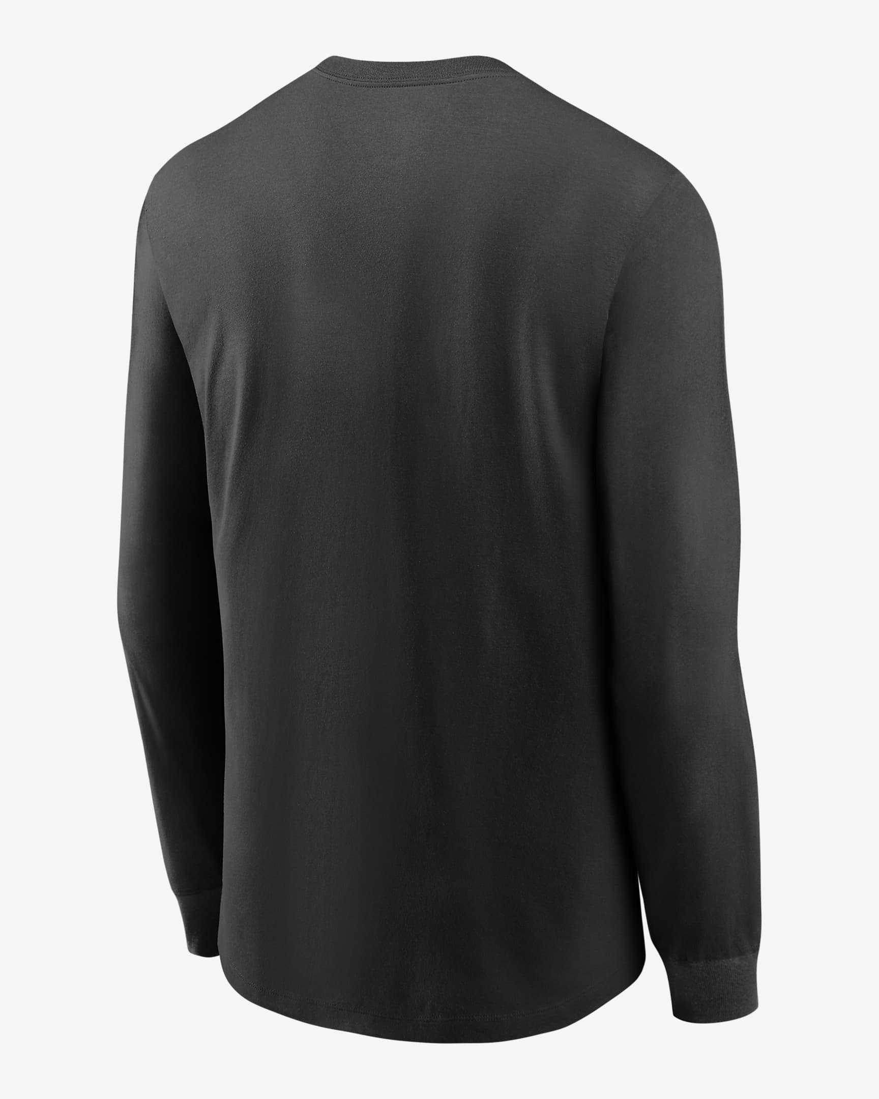 Nike Team Slogan (NFL New Orleans Saints) Men's Long-Sleeve T-Shirt ...