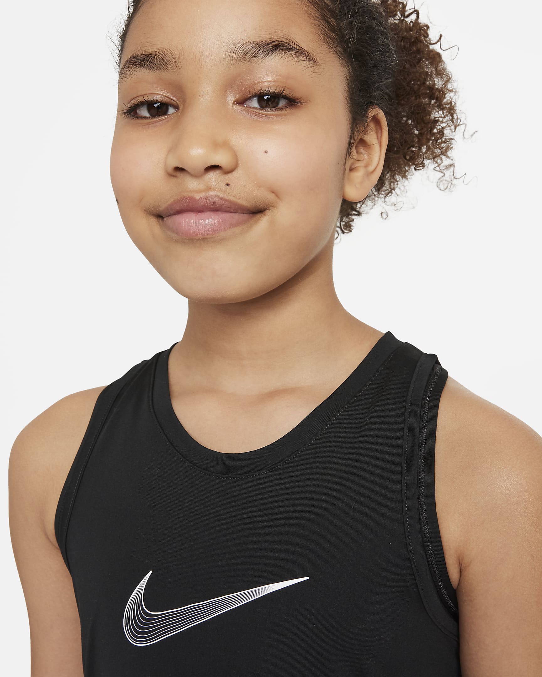 Nike One Older Kids' (Girls') Dri-FIT Training Tank. Nike UK