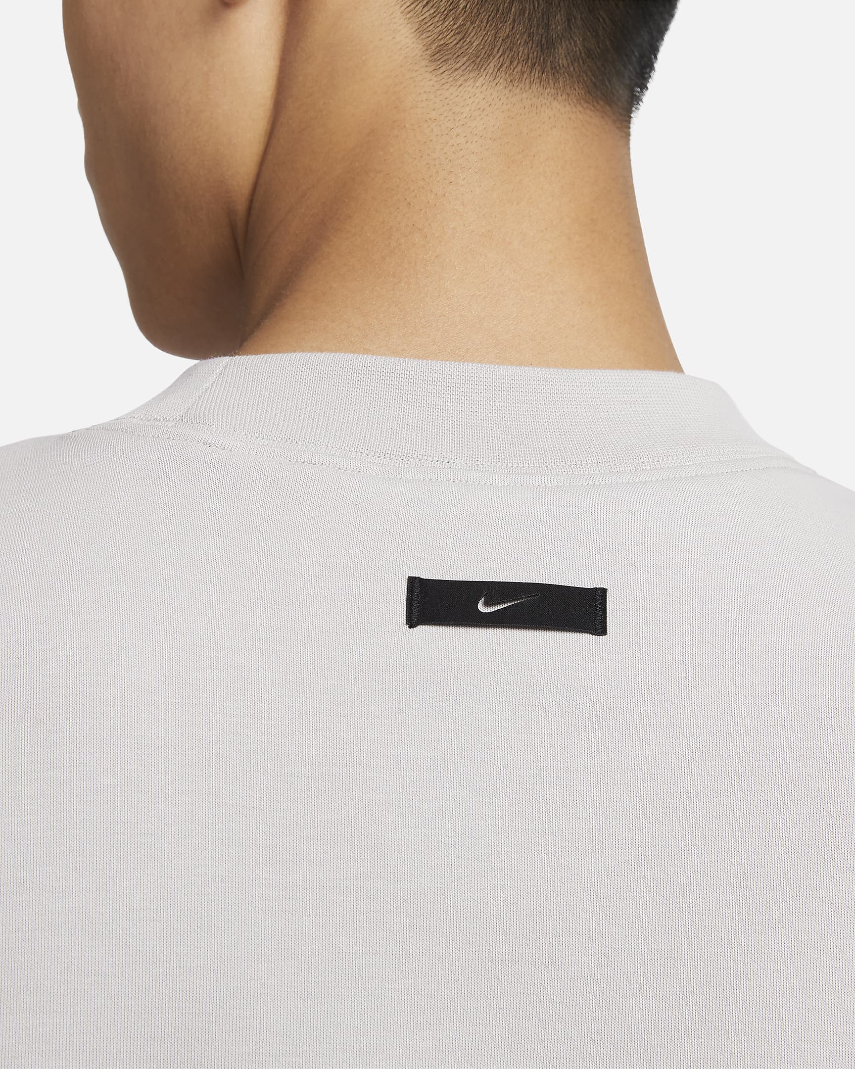 Nike Sportswear Tech Fleece Re-Imagined Men's Oversized Short-Sleeve Top - Light Iron Ore