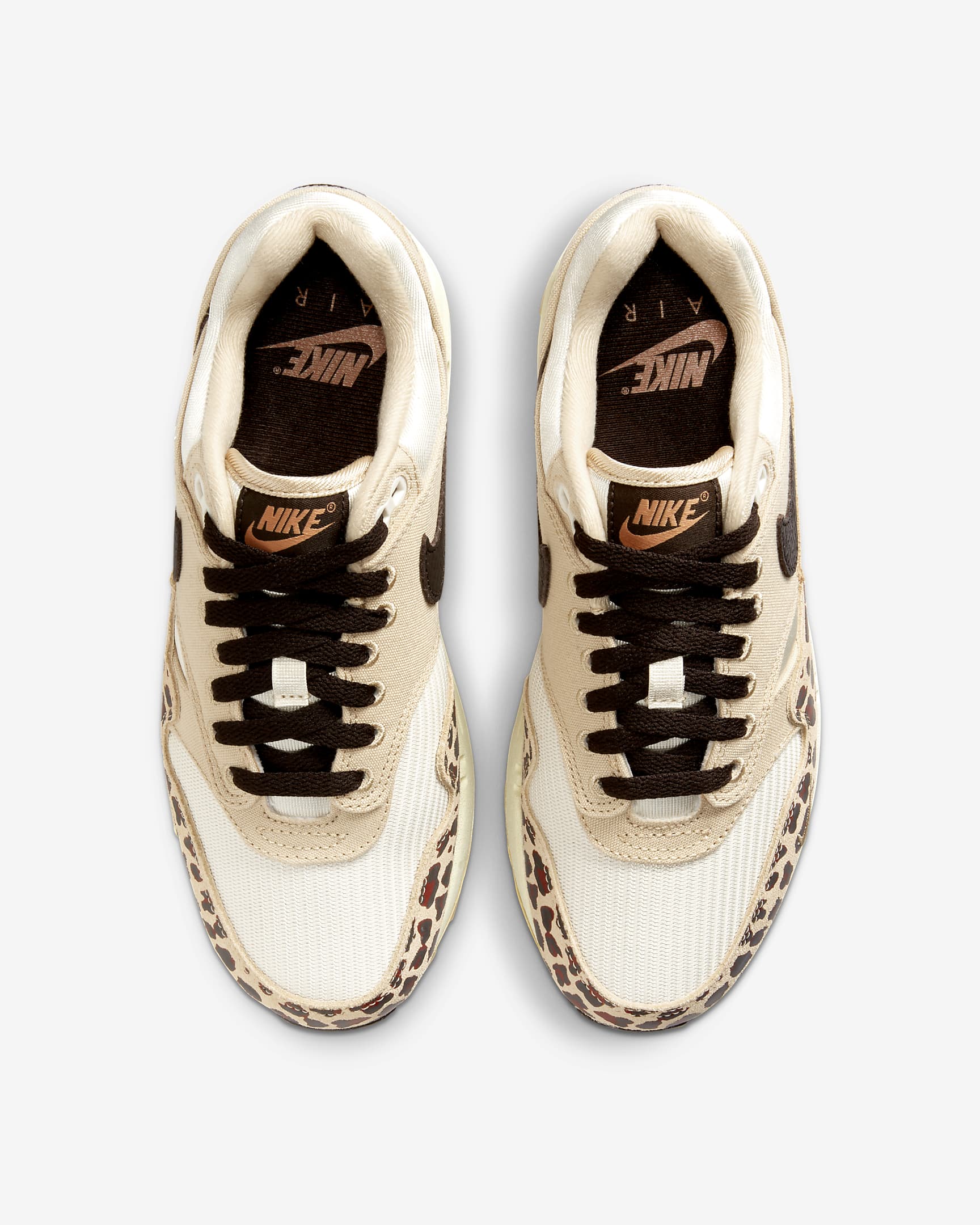 Nike Air Max 1 '87 Women's Shoes - Sesame/Coconut Milk/Amber Brown/Cacao Wow