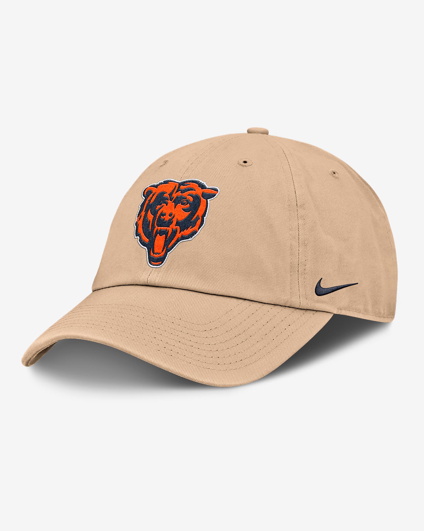 Gorra ajustable Nike de la NFL para hombre Chicago Bears Club - Desierto