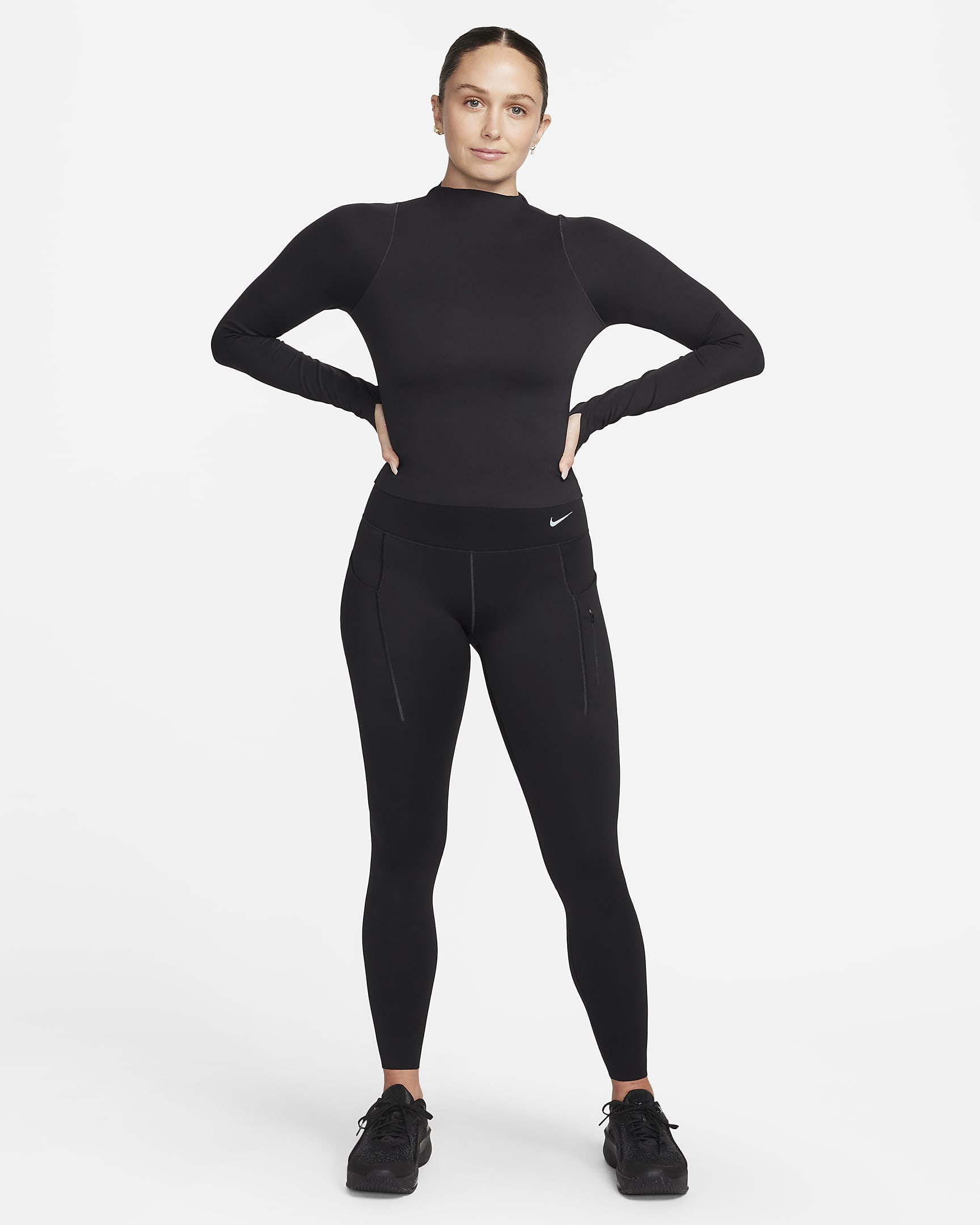 Nike Zenvy Women's DriFIT LongSleeve Top. Nike LU