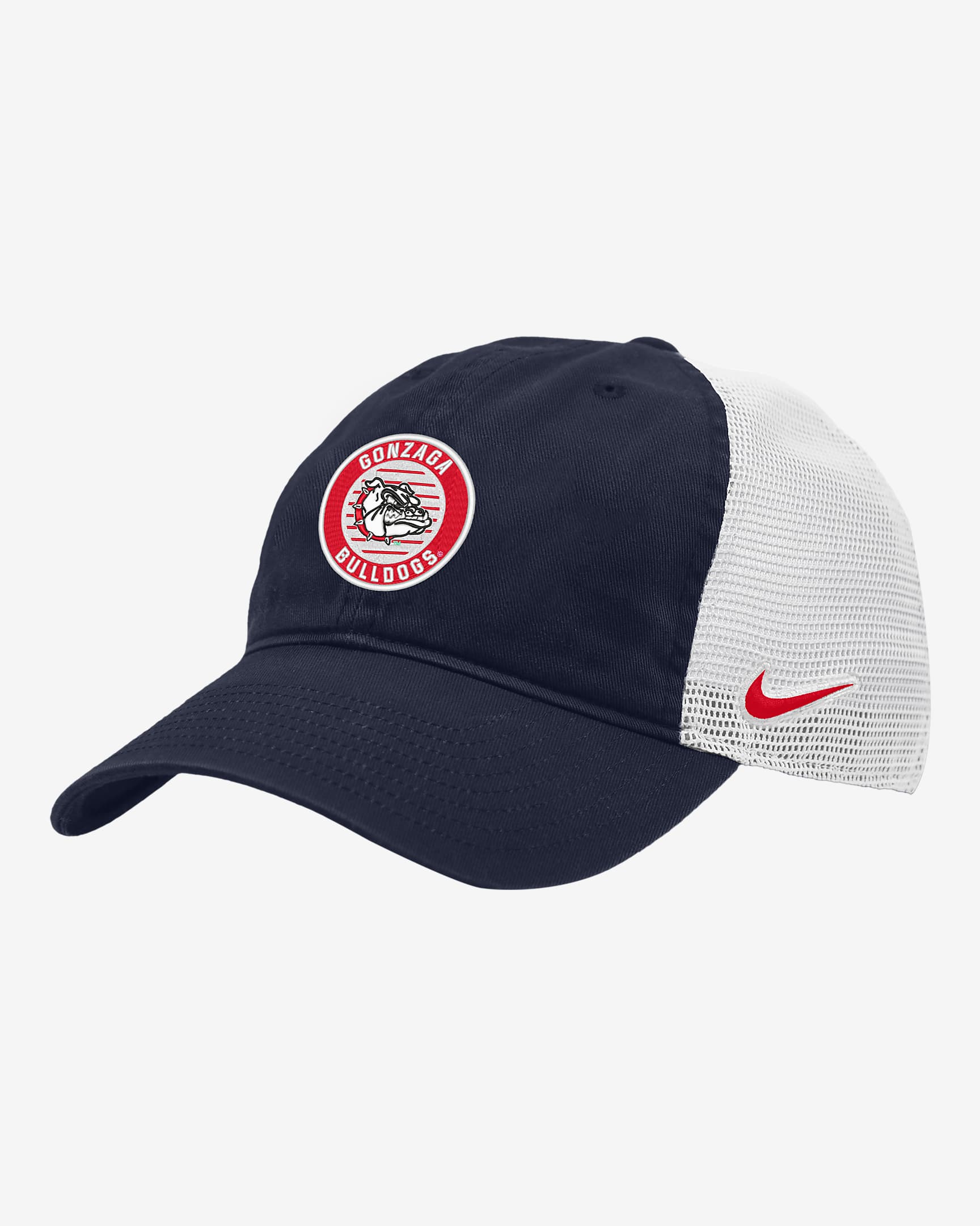 Gonzaga Heritage86 Nike College Trucker Hat - Navy