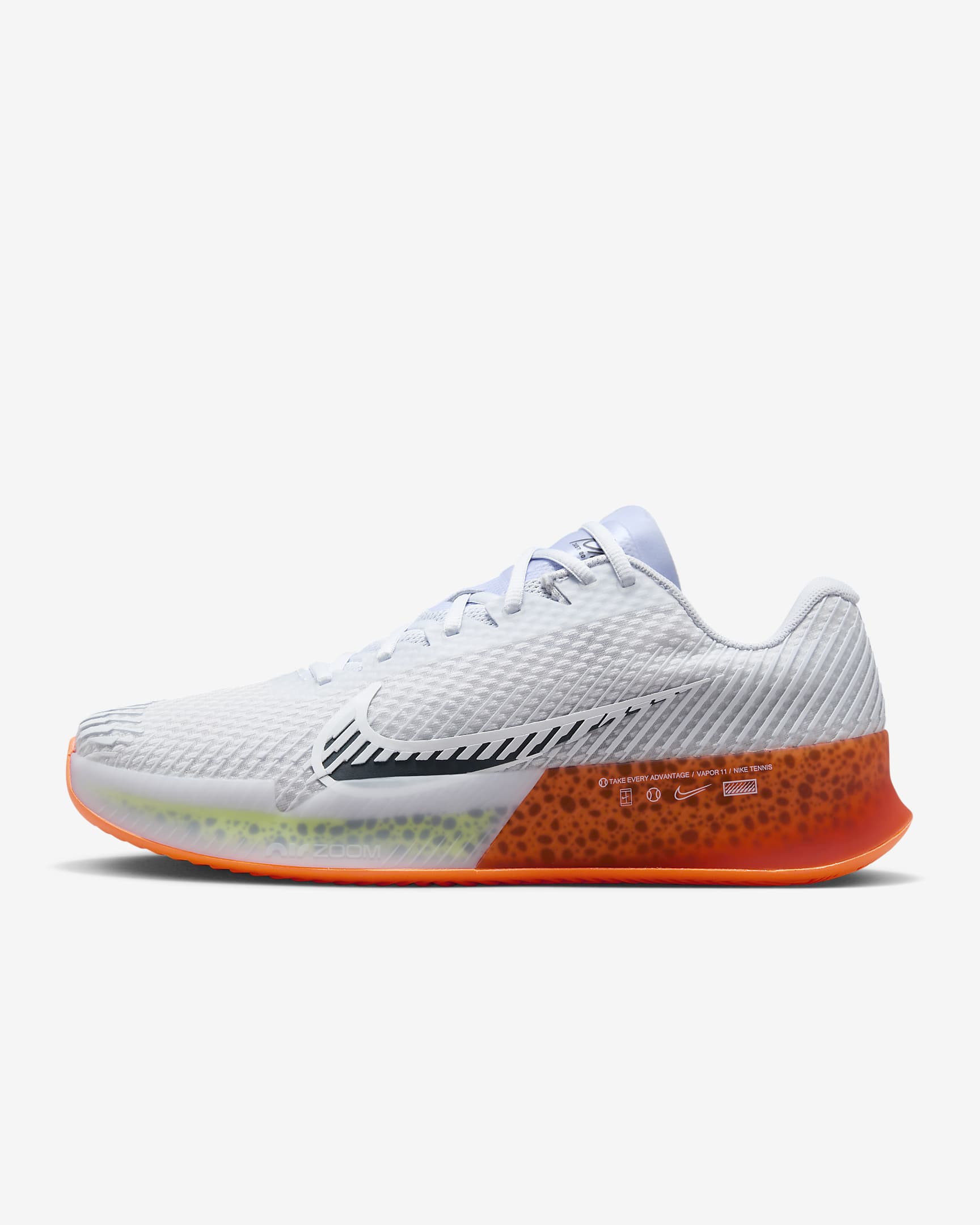 NikeCourt Air Zoom Vapor 11 Electric Men #39 s Clay Court Tennis Shoes Nike CA