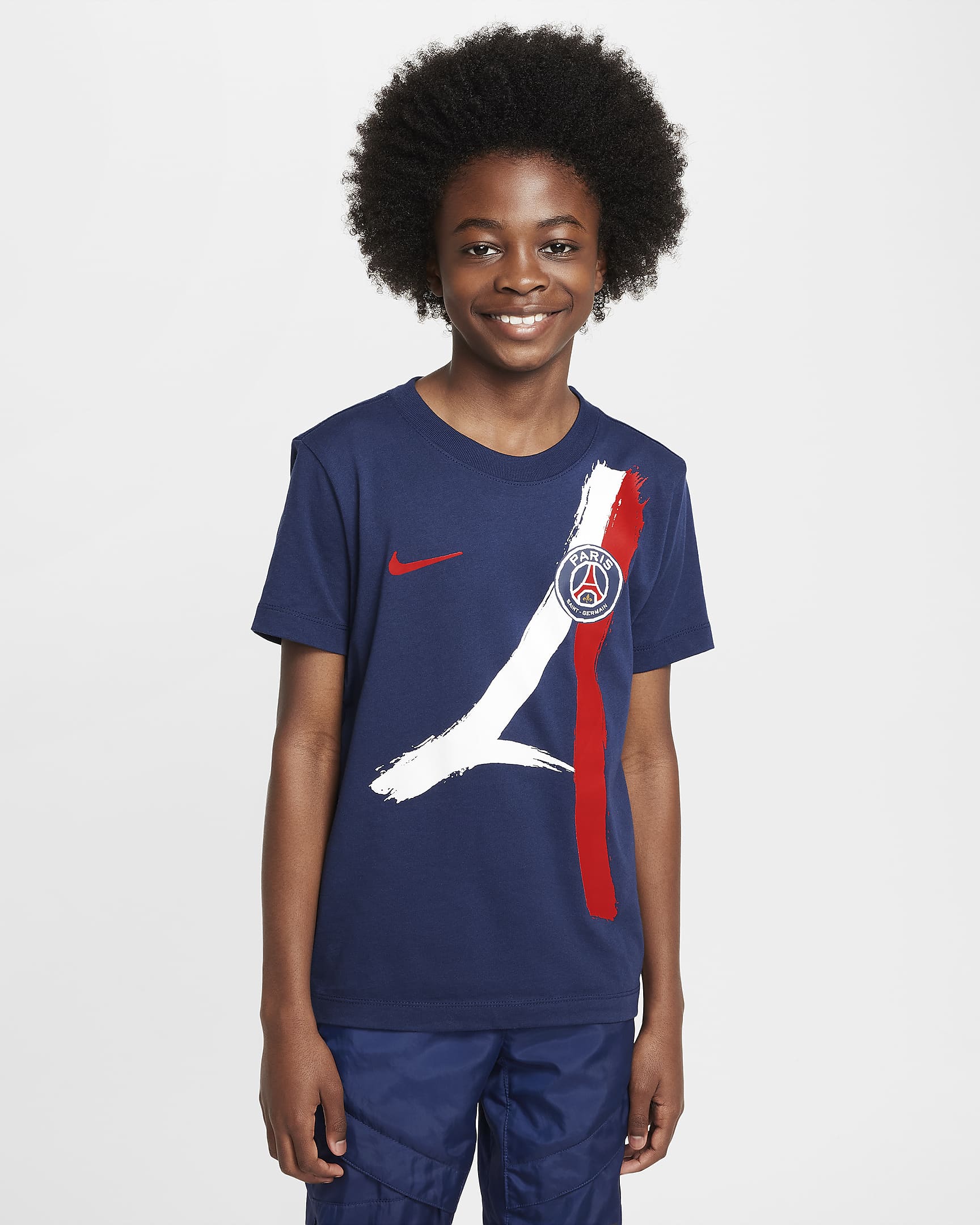 Playera de fútbol Nike Paris Saint-Germain visitante - Azul marino medianoche