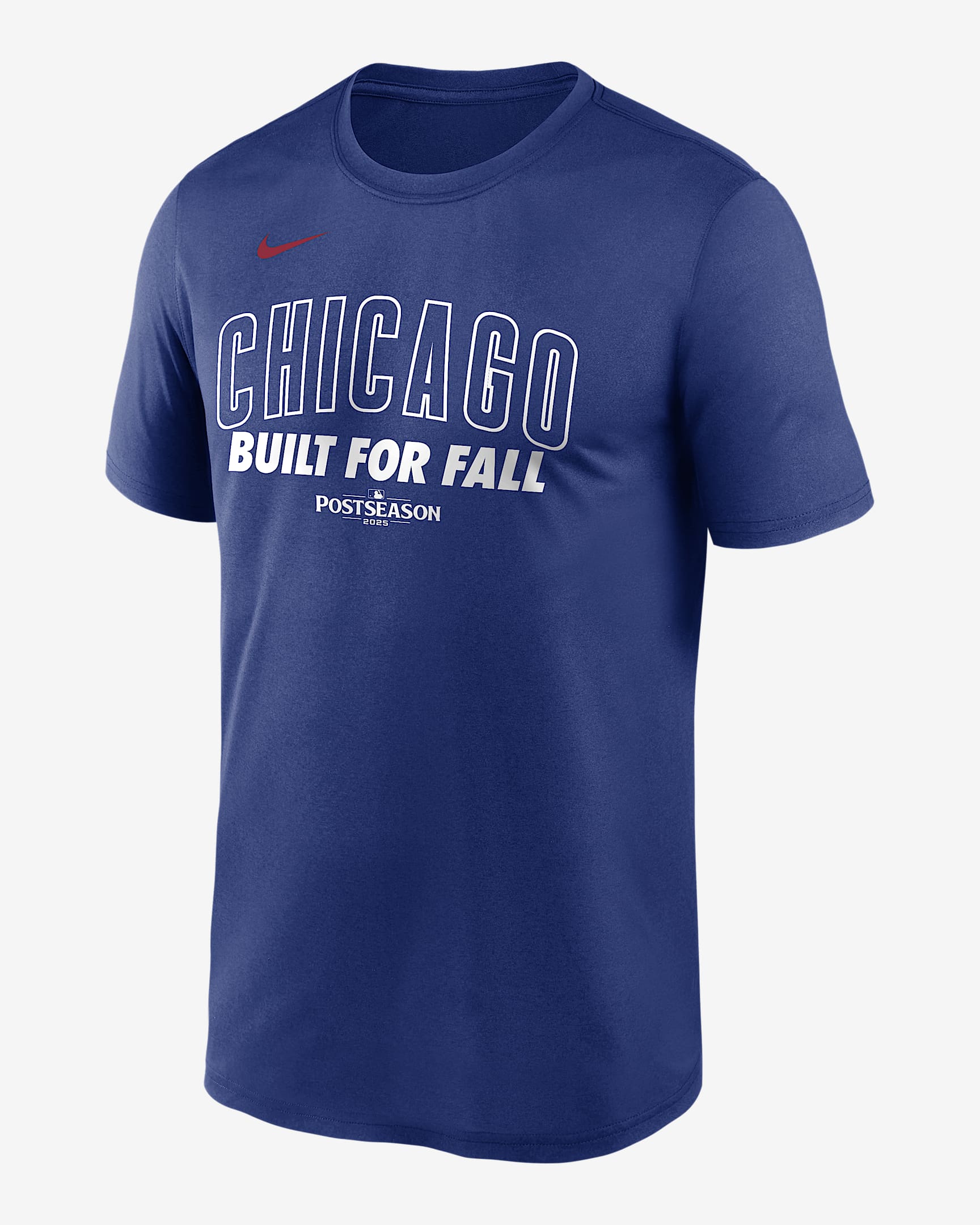 Chicago Cubs 2025 Postseason Authentic Collection Legend Men's Nike Dri-FIT MLB T-Shirt - Royal