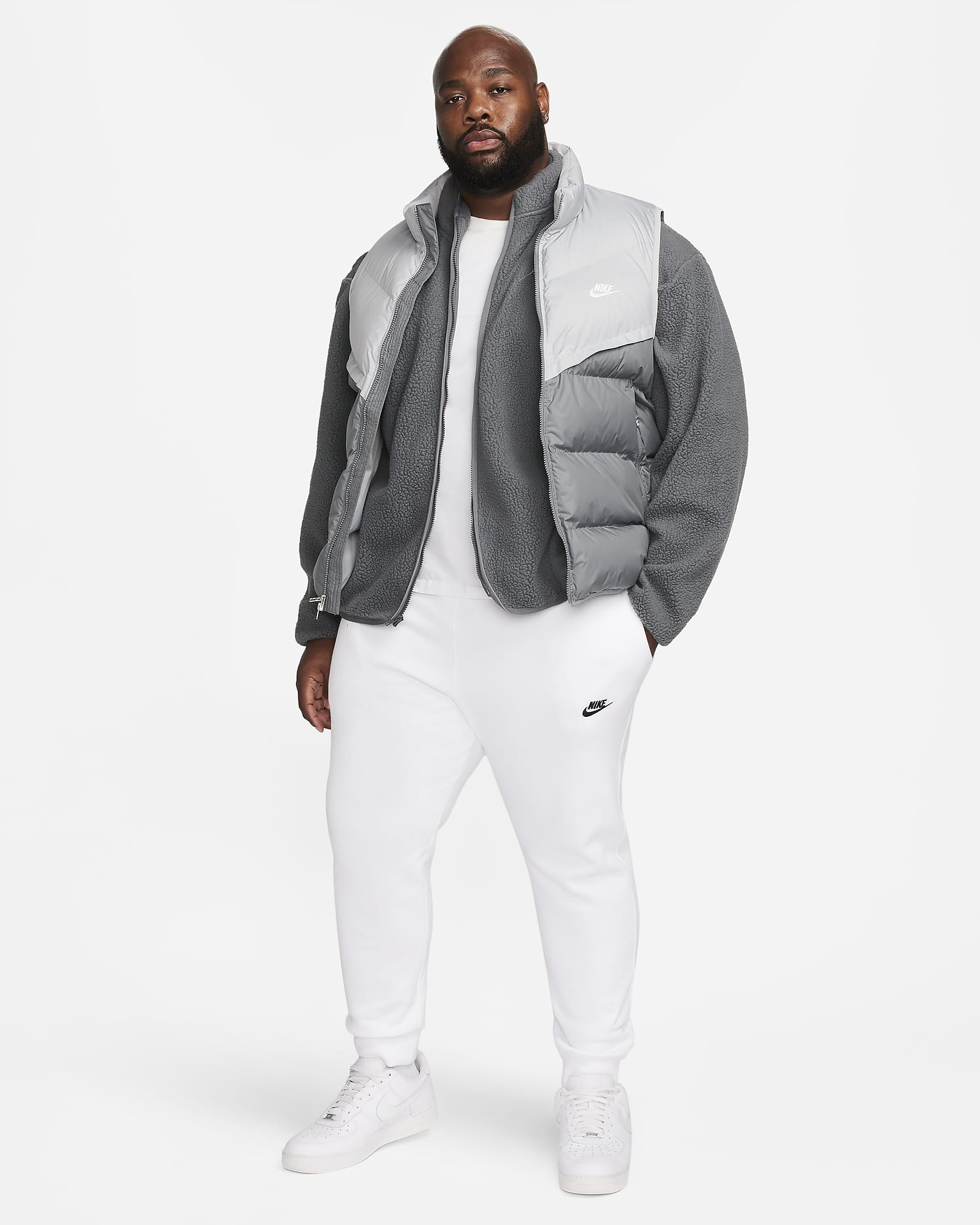 mens nike winter vest