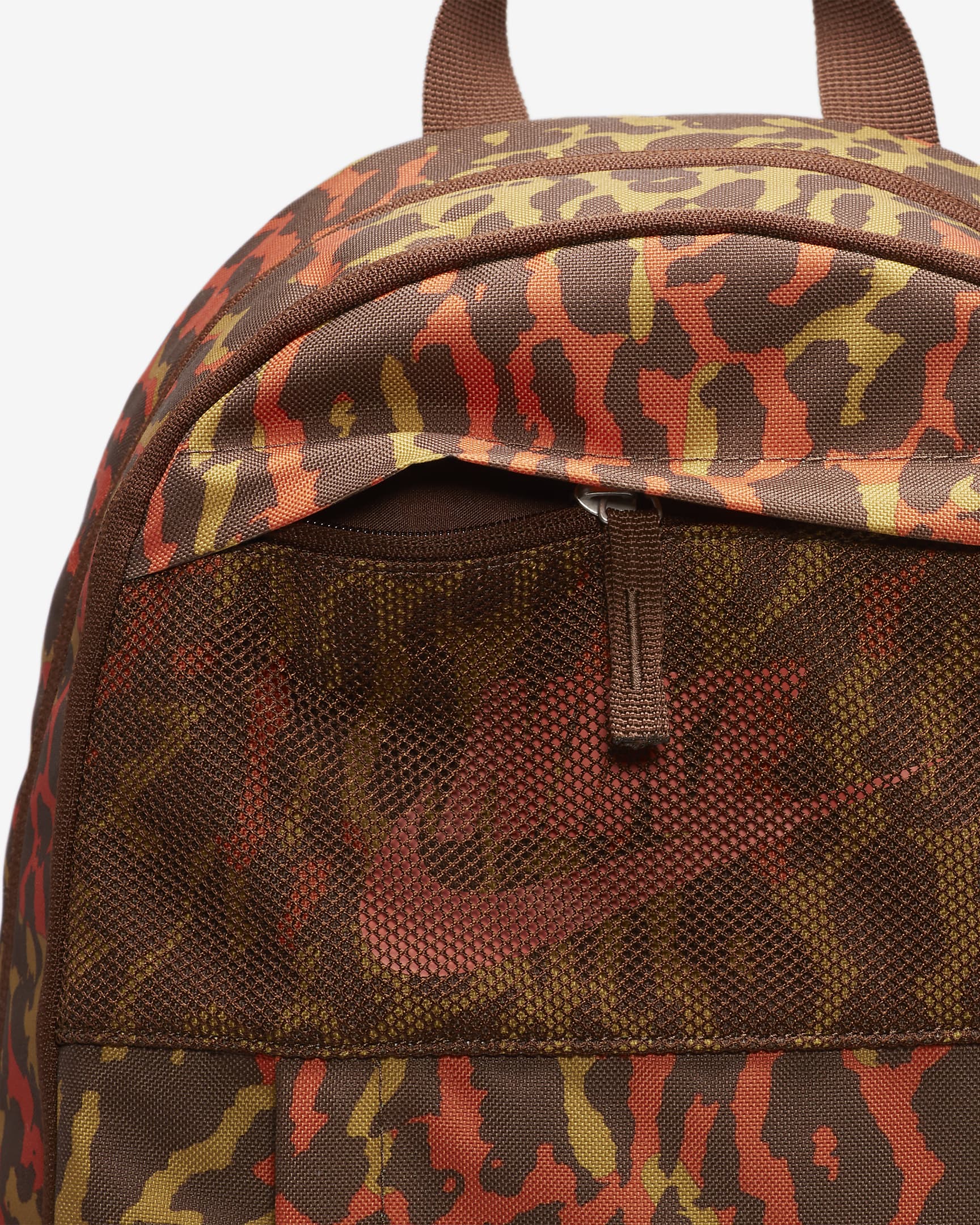 Nike Backpack (21L) - Cacao Wow/Cacao Wow/Orange