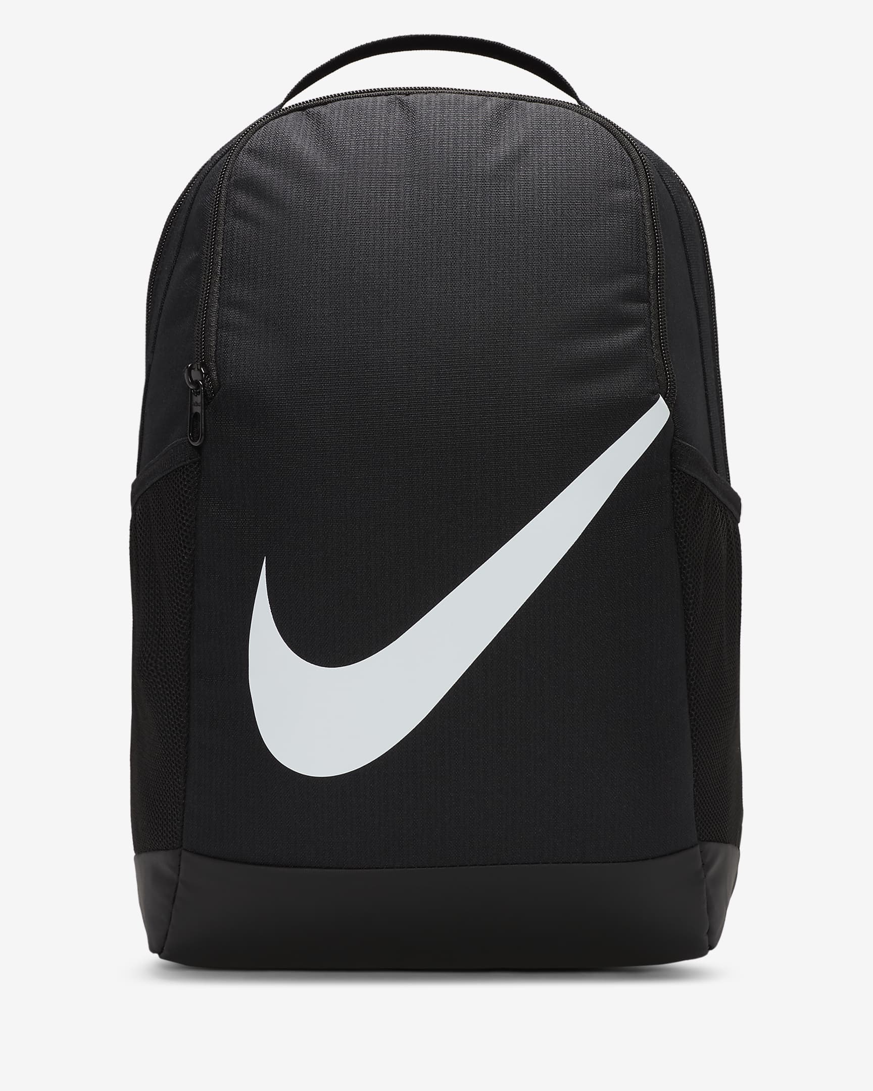 Plecak dziecięcy Nike Brasilia (18 l) - Czerń/Czerń/Biel