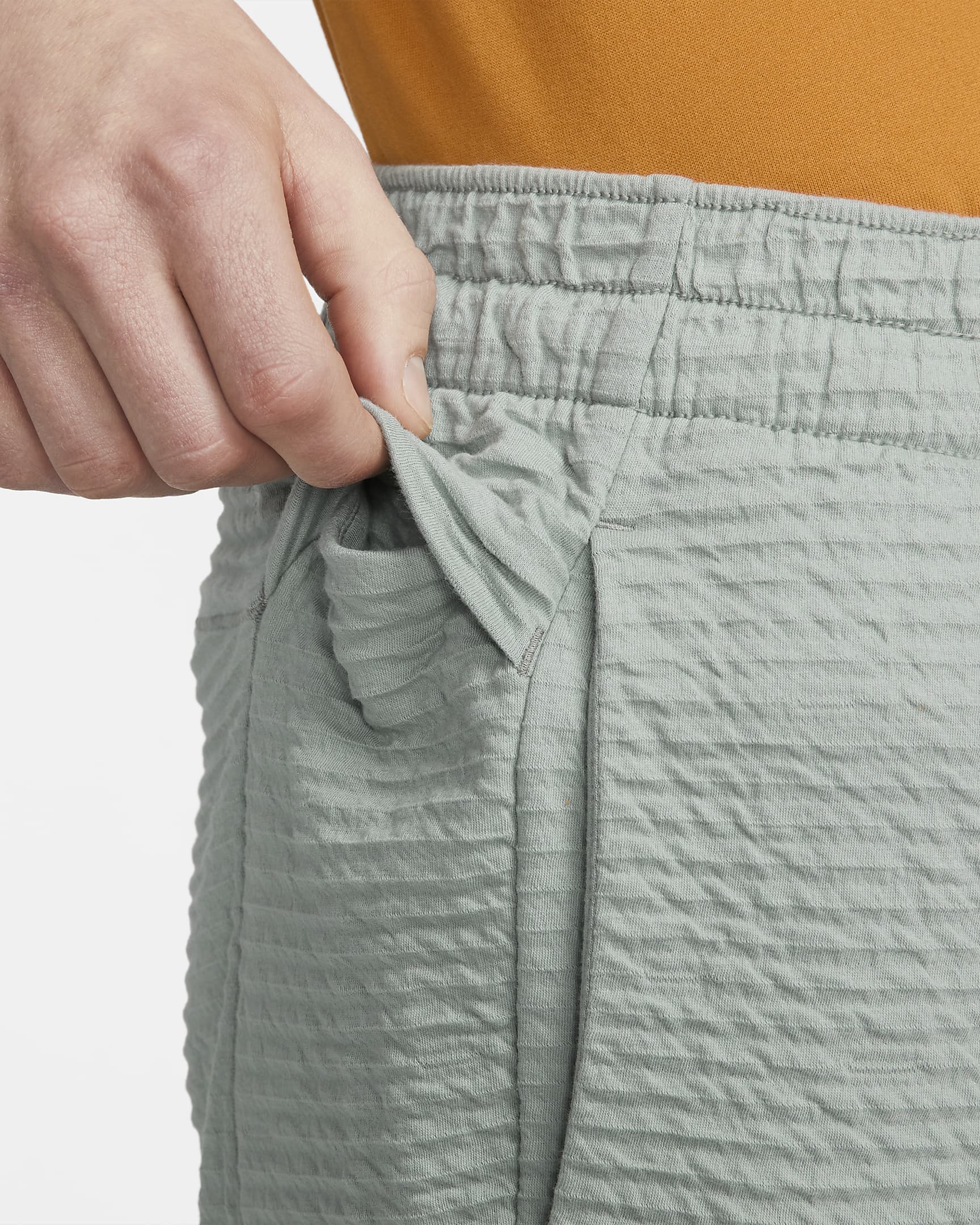 Nike Yoga Men's DriFIT 7" Unlined Shorts.