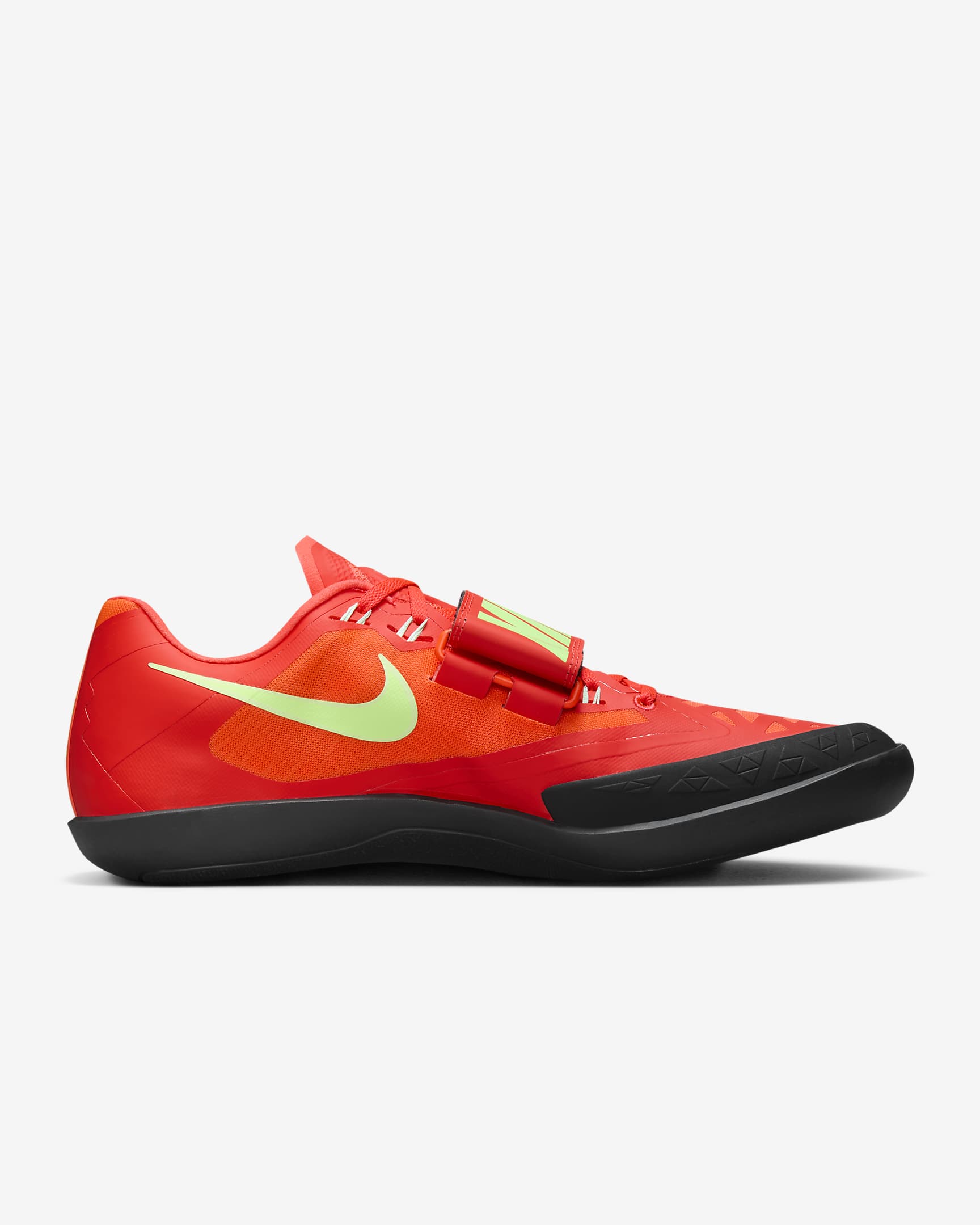 Nike Zoom SD 4 Track & Field Throwing Shoes - Bright Crimson/Hyper Orange/Lime Blast/Washed Coral