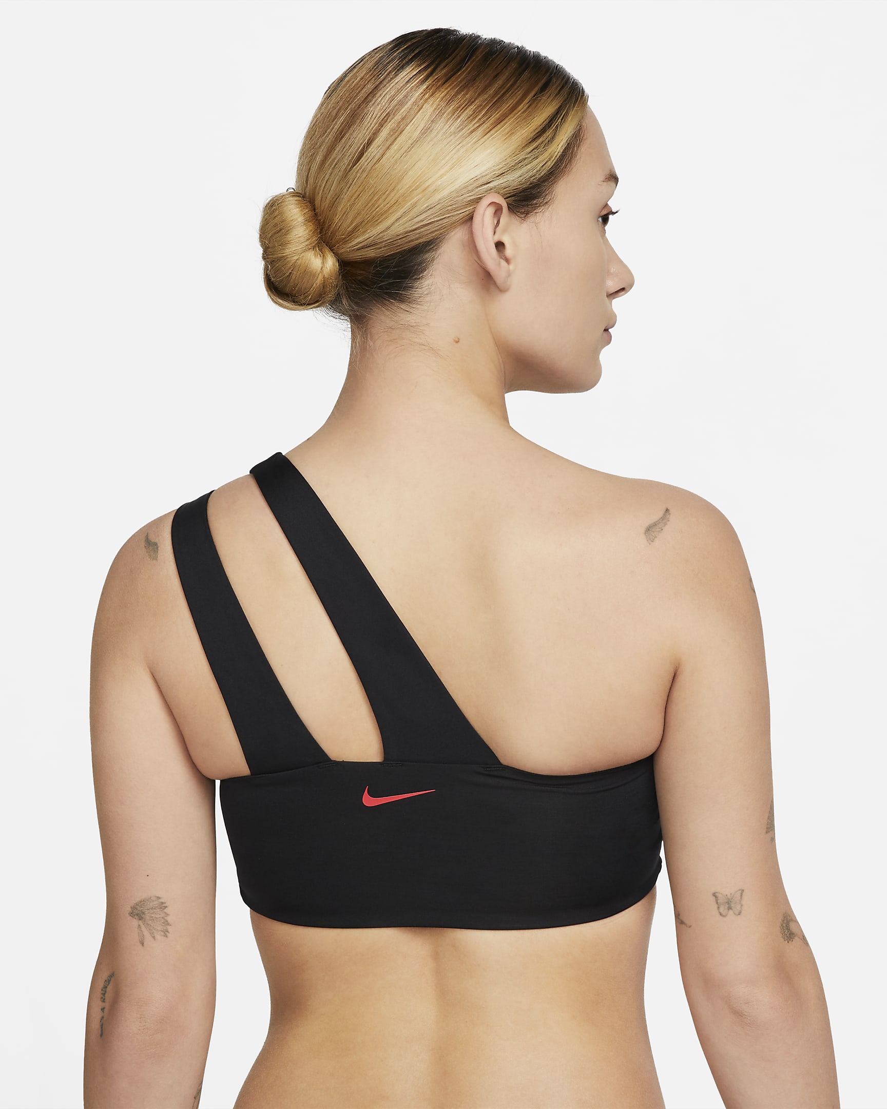 Prenda para la parte superior de traje de baño para mujer Nike - Negro