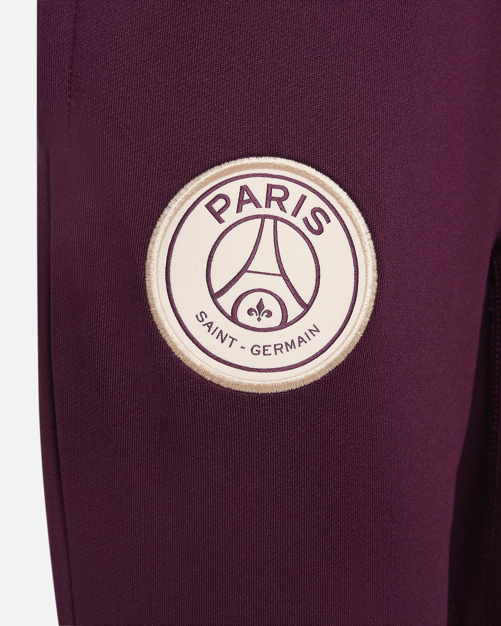Paris Saint-Germain Strike Older Kids' Nike Dri-FIT Football Knit Pants - Bordeaux/Geode Teal/Guava Ice