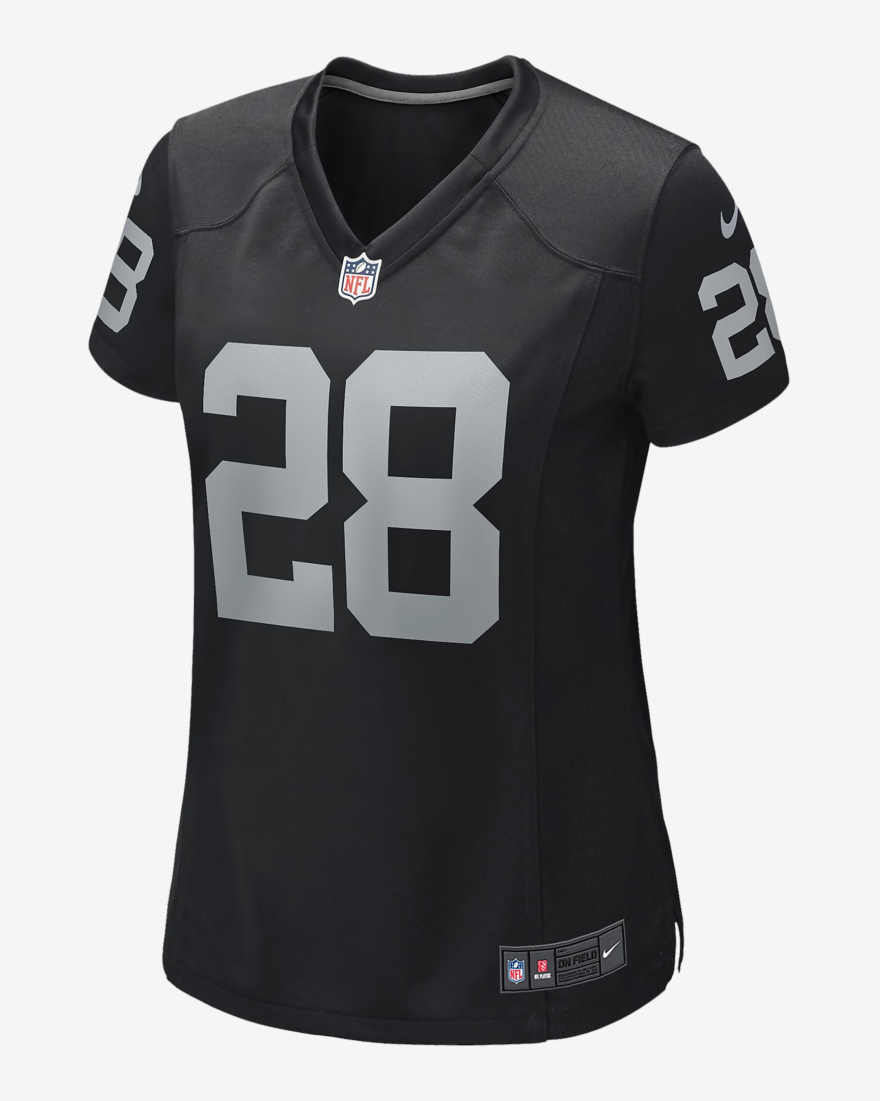 Camiseta de fútbol americano Game para mujer NFL Las Vegas Raiders Game ...