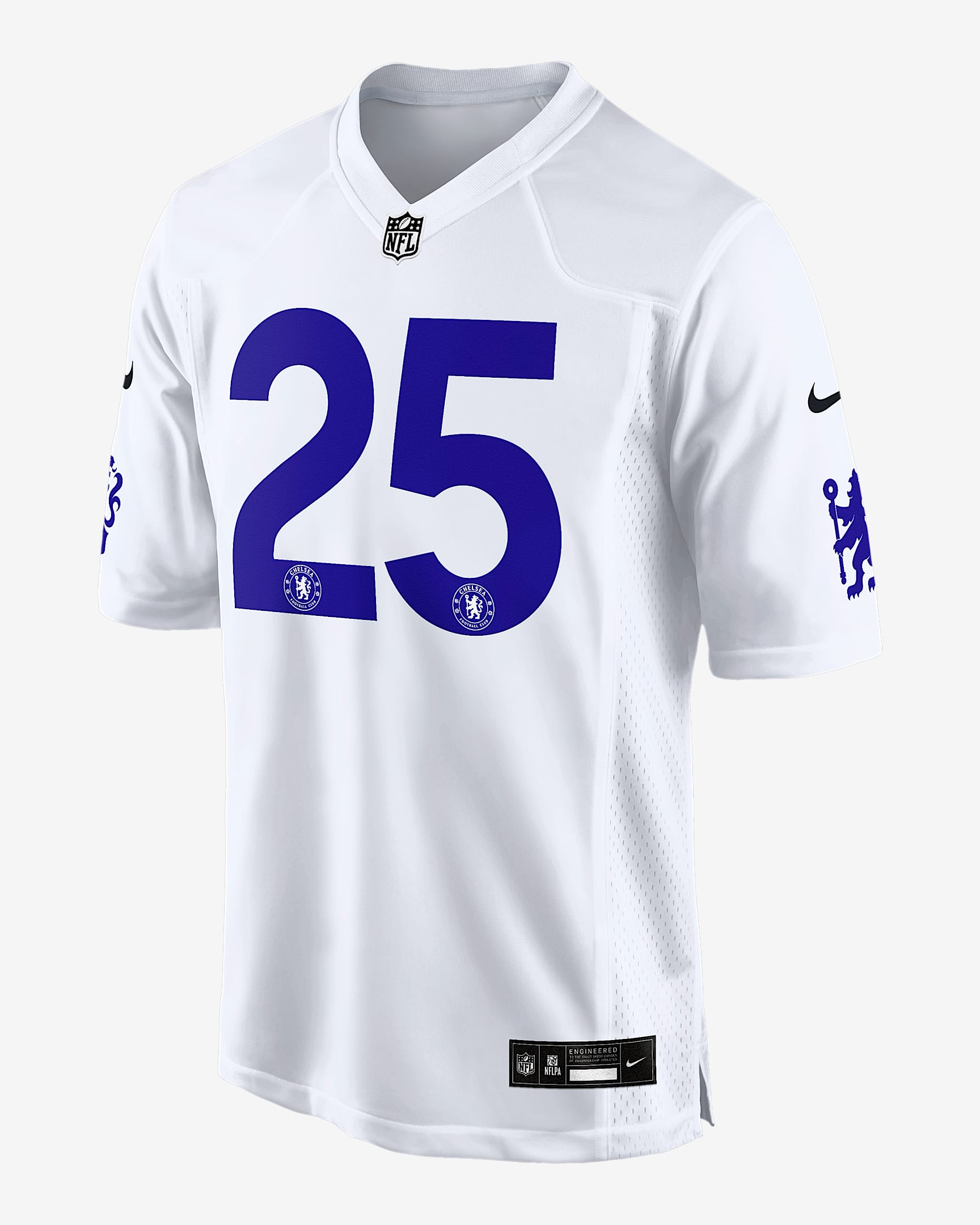 Jersey Game Nike Fútbol para hombre Chelsea 2025 - Blanco