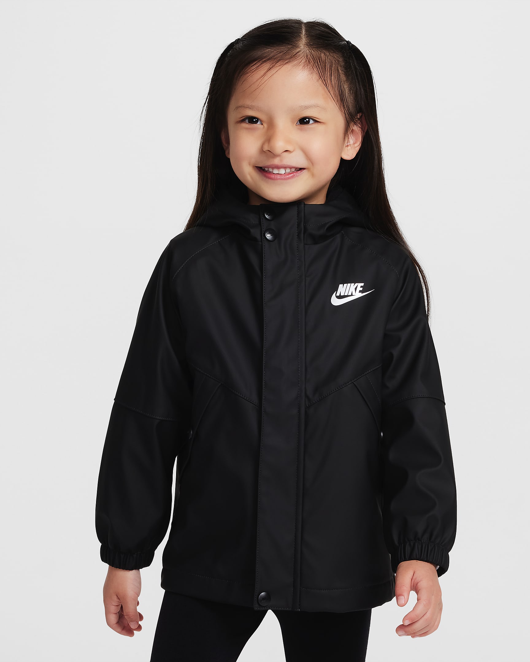 Nike Toddler Rain Jacket - Black