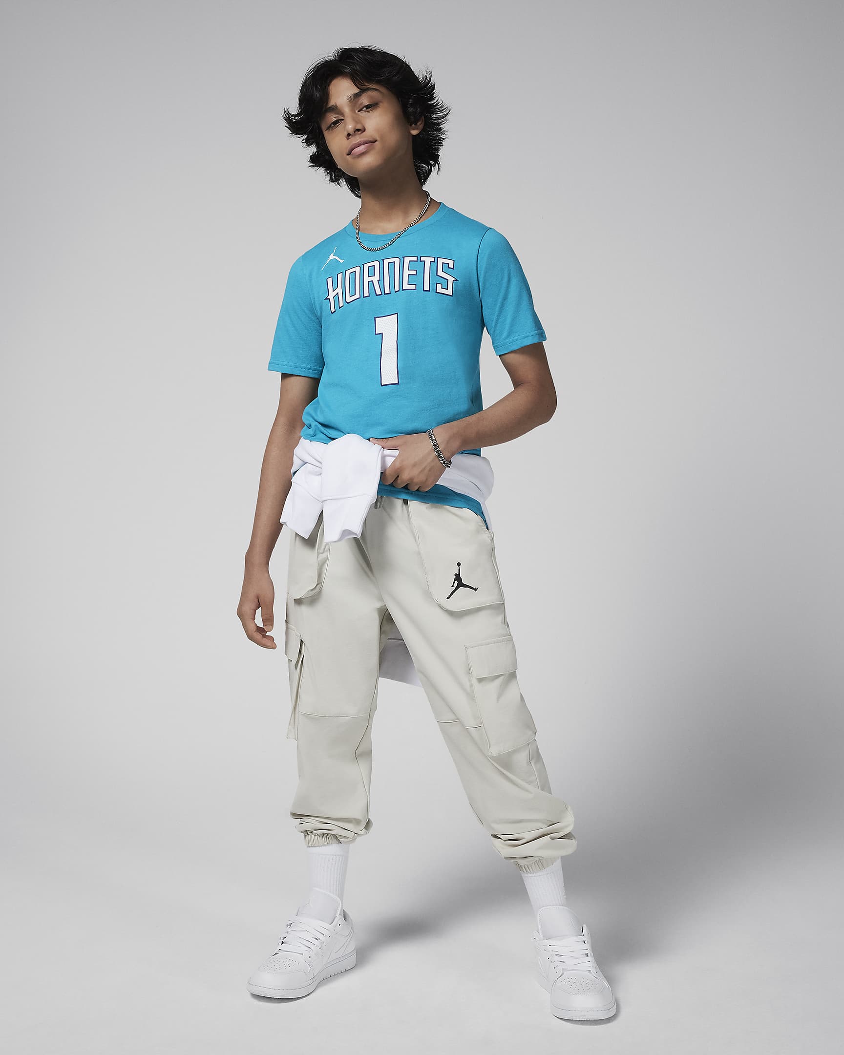 LaMelo Ball Charlotte Hornets Camiseta Nike NBA - Niño/a - Rapid Teal