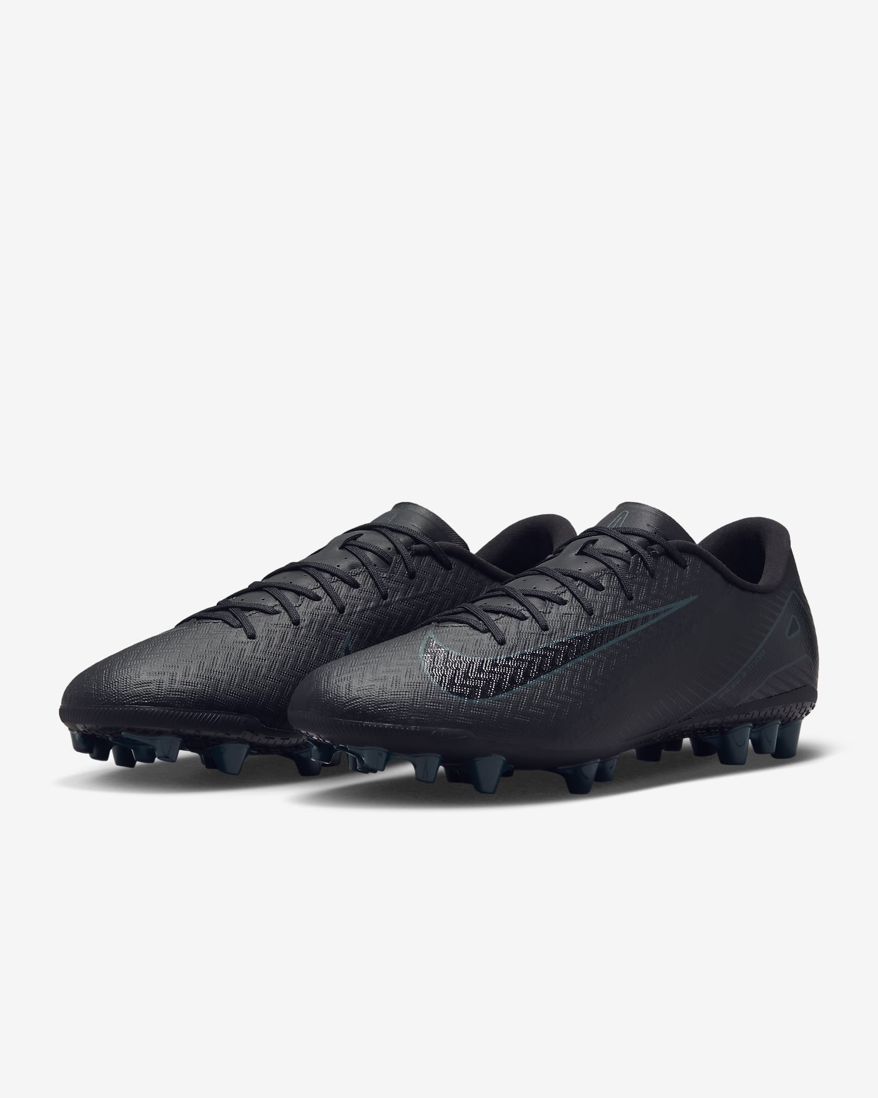 Chaussure de foot à crampons basse pour terrain synthétique Nike Mercurial Vapor 16 Academy - Noir/Deep Jungle/Noir