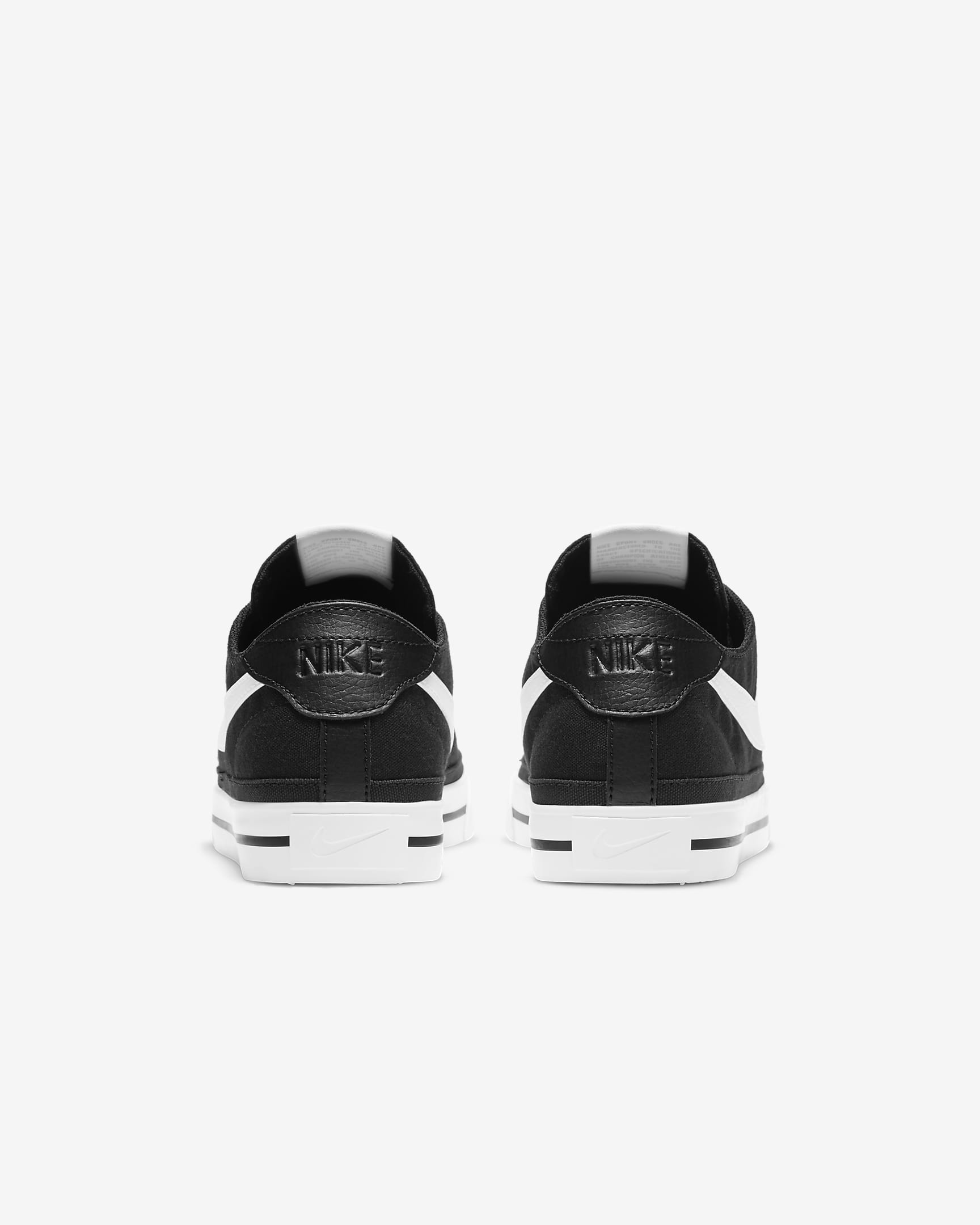 Nike Court Legacy Canvas – sko til mænd - sort/hvid