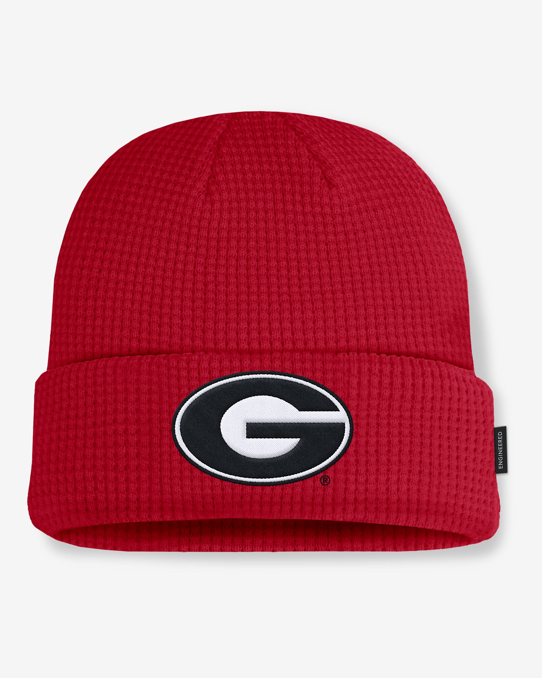 Georgia Bulldogs Sideline Terra Men's Nike College Cuffed Beanie - University Red