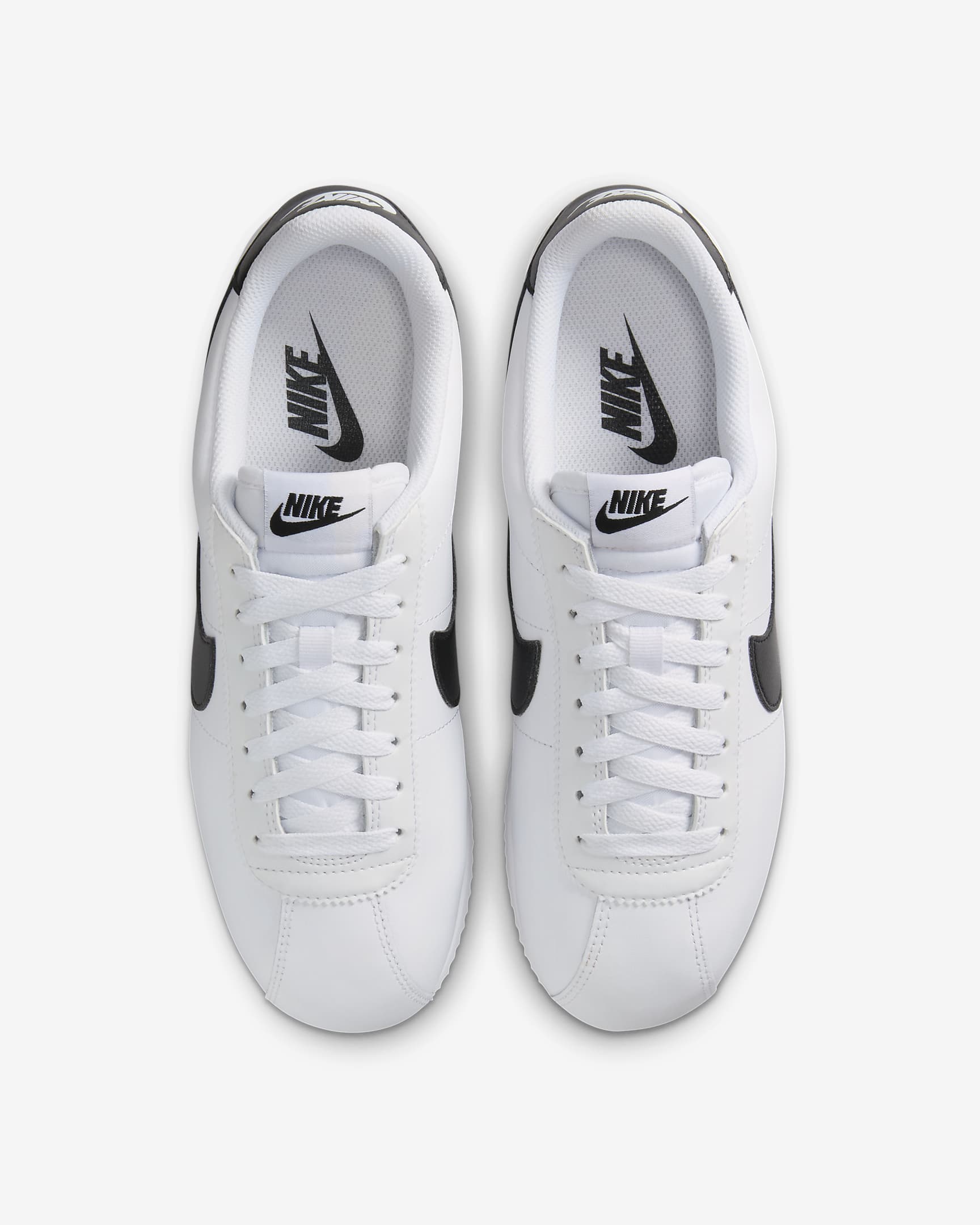 Nike Cortez Leather Women's Shoes - White/Black