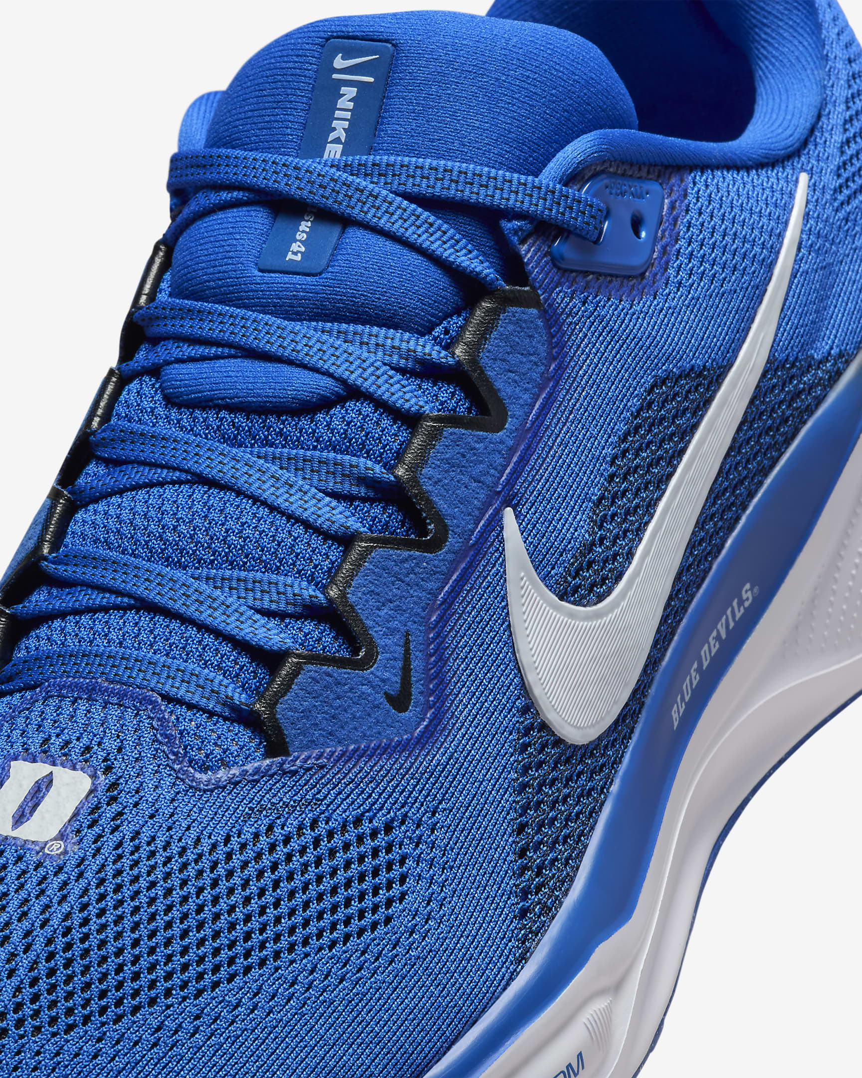 Duke Pegasus 41 Men's Nike College Road Running Shoes - Game Royal/White/Black/White