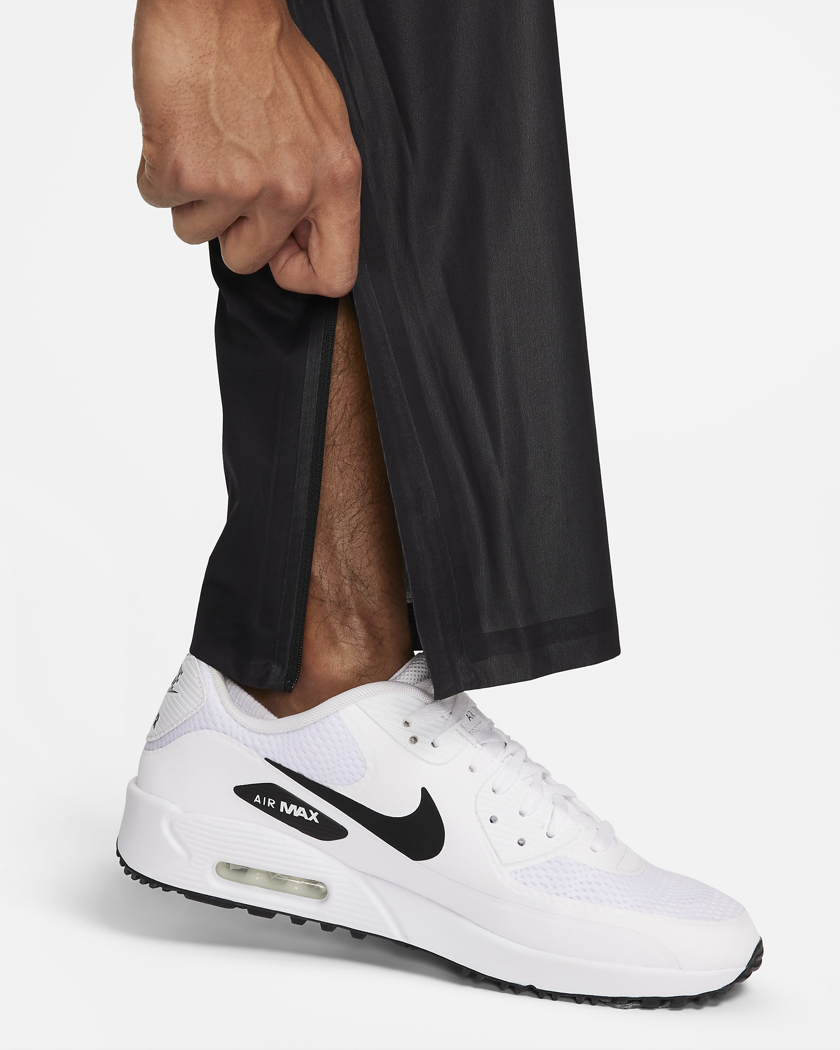 Pantalones de Golf para hombre Nike Storm-FIT ADV - Negro/Blanco